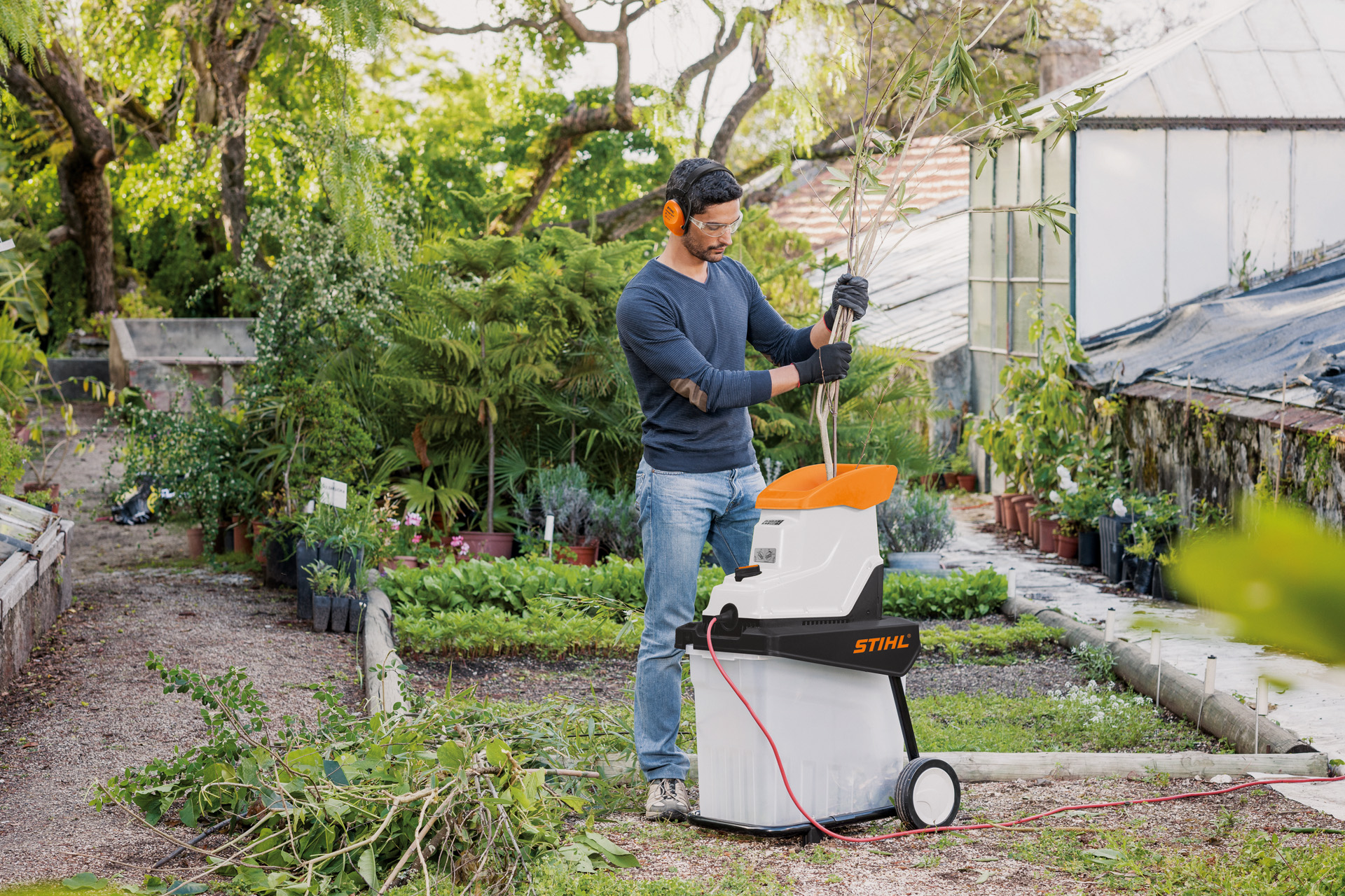 Elektro-Gartenhäcksler GHE 135 L