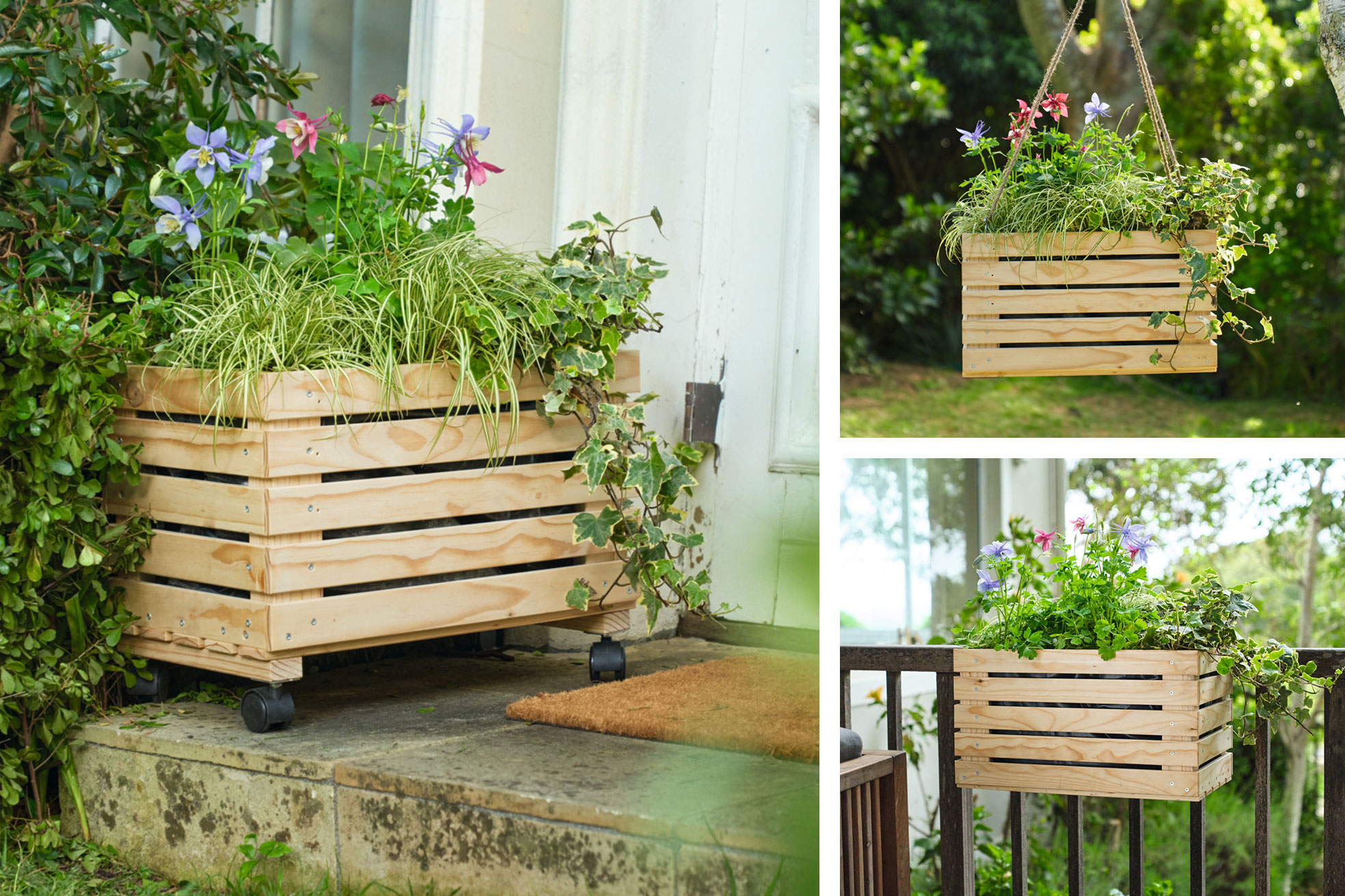 blumenkasten holzhaus Holsteiner Blumenkasten aus Massivholz  Handgemacht & Wetterfest