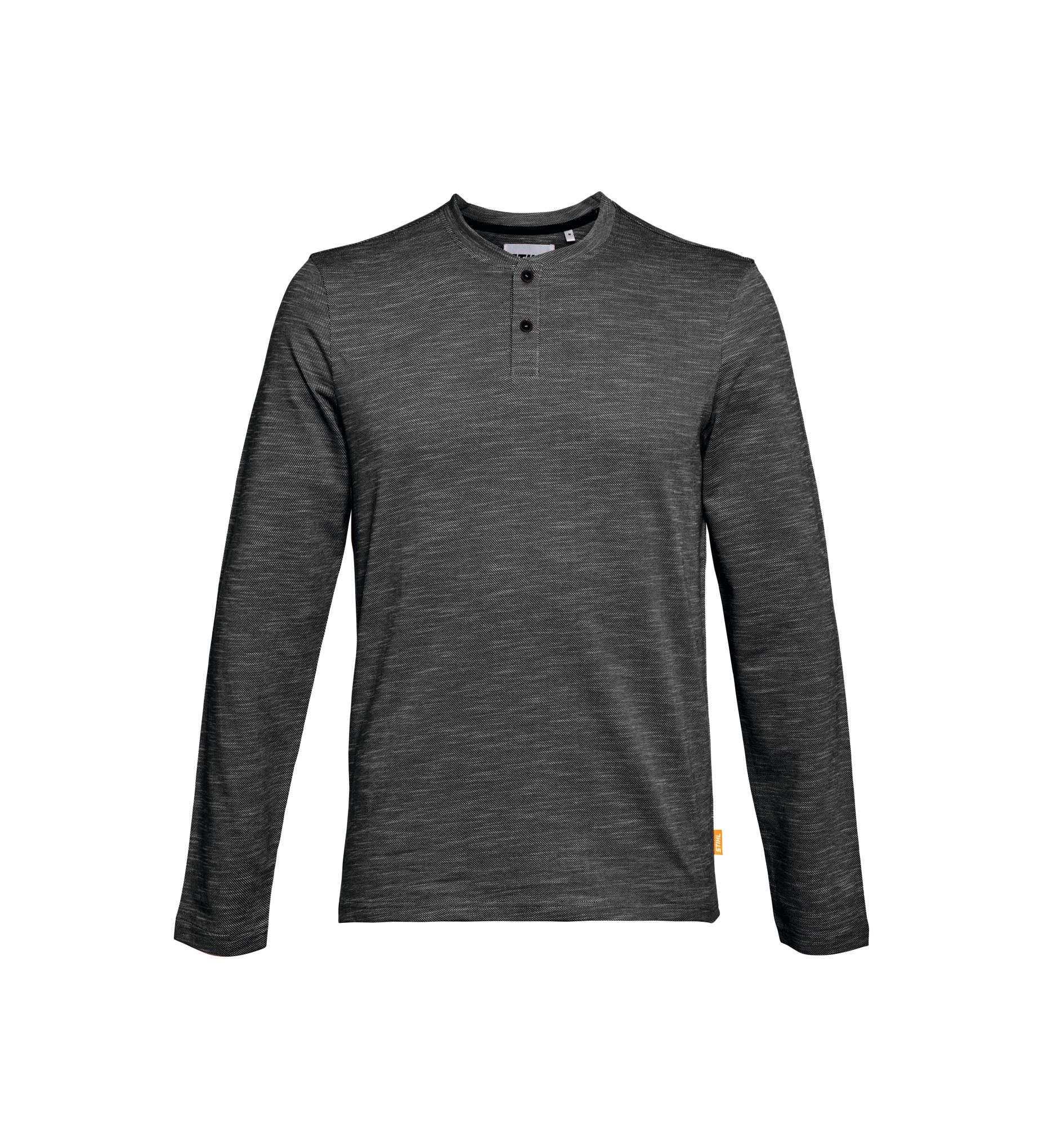 Langarmshirt HENLEY Grau