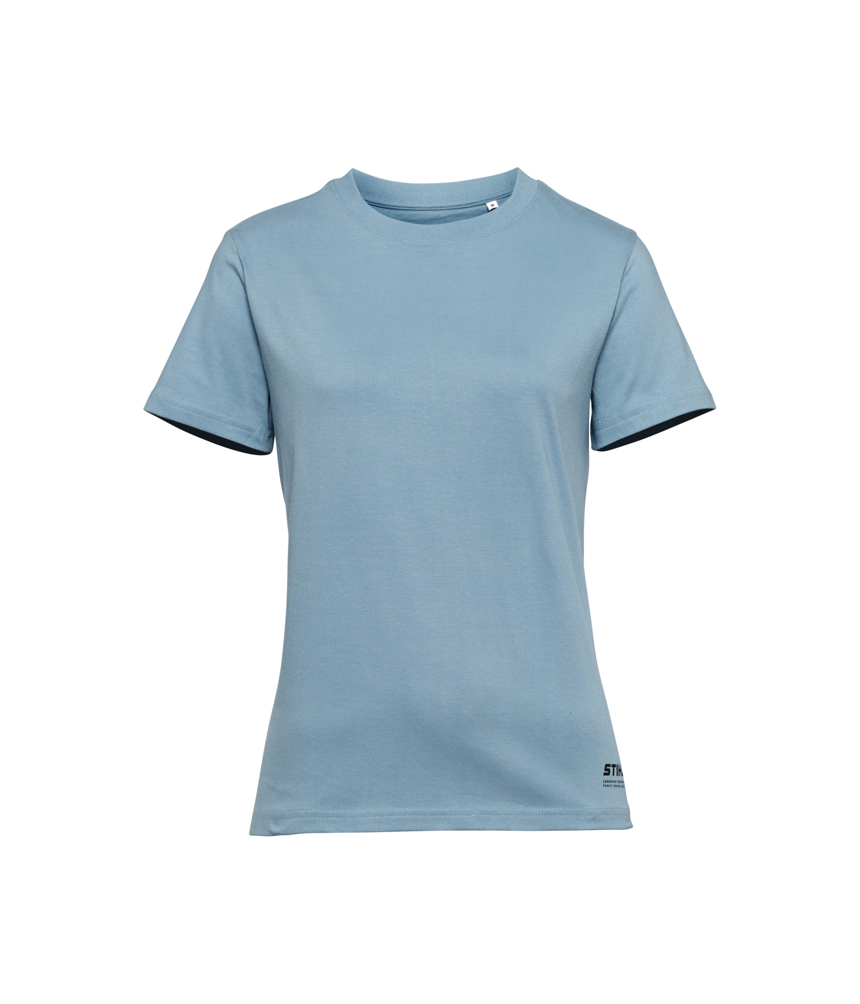 T-Shirt Damen SUSTAINABLE BASIC Blau