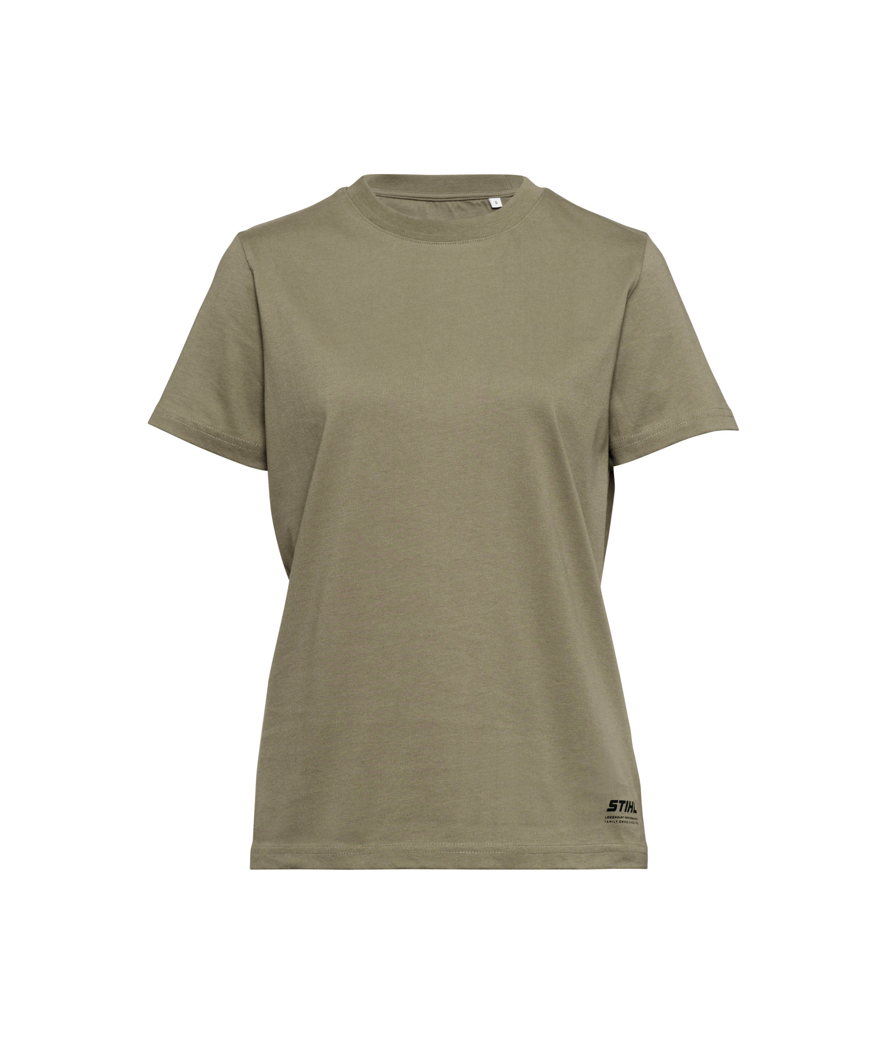 T-Shirt Damen SUSTAINABLE BASIC Grün