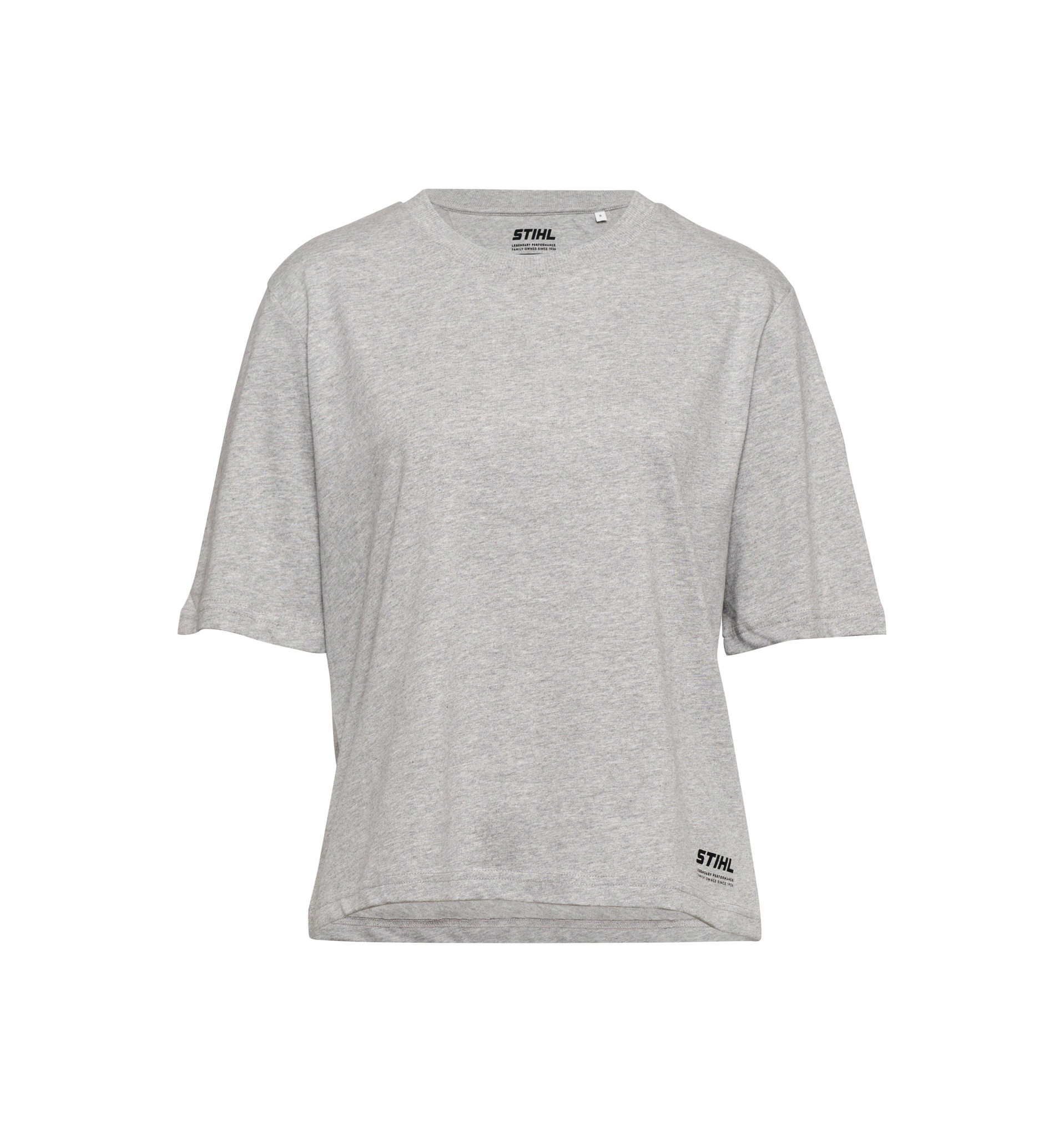 T-Shirt Damen SUSTAINABLE BOXY Grau