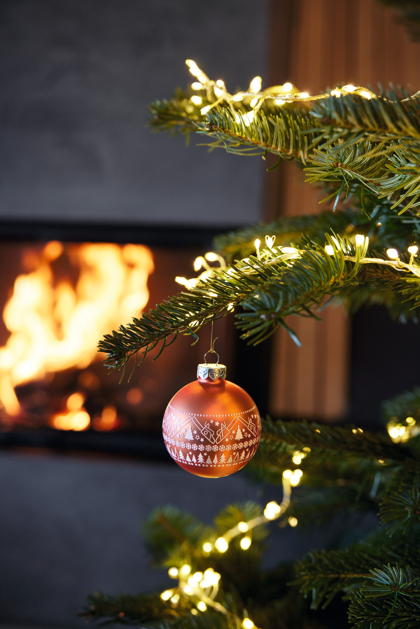 Weihnachtsbaumkugel 4er Set ICON