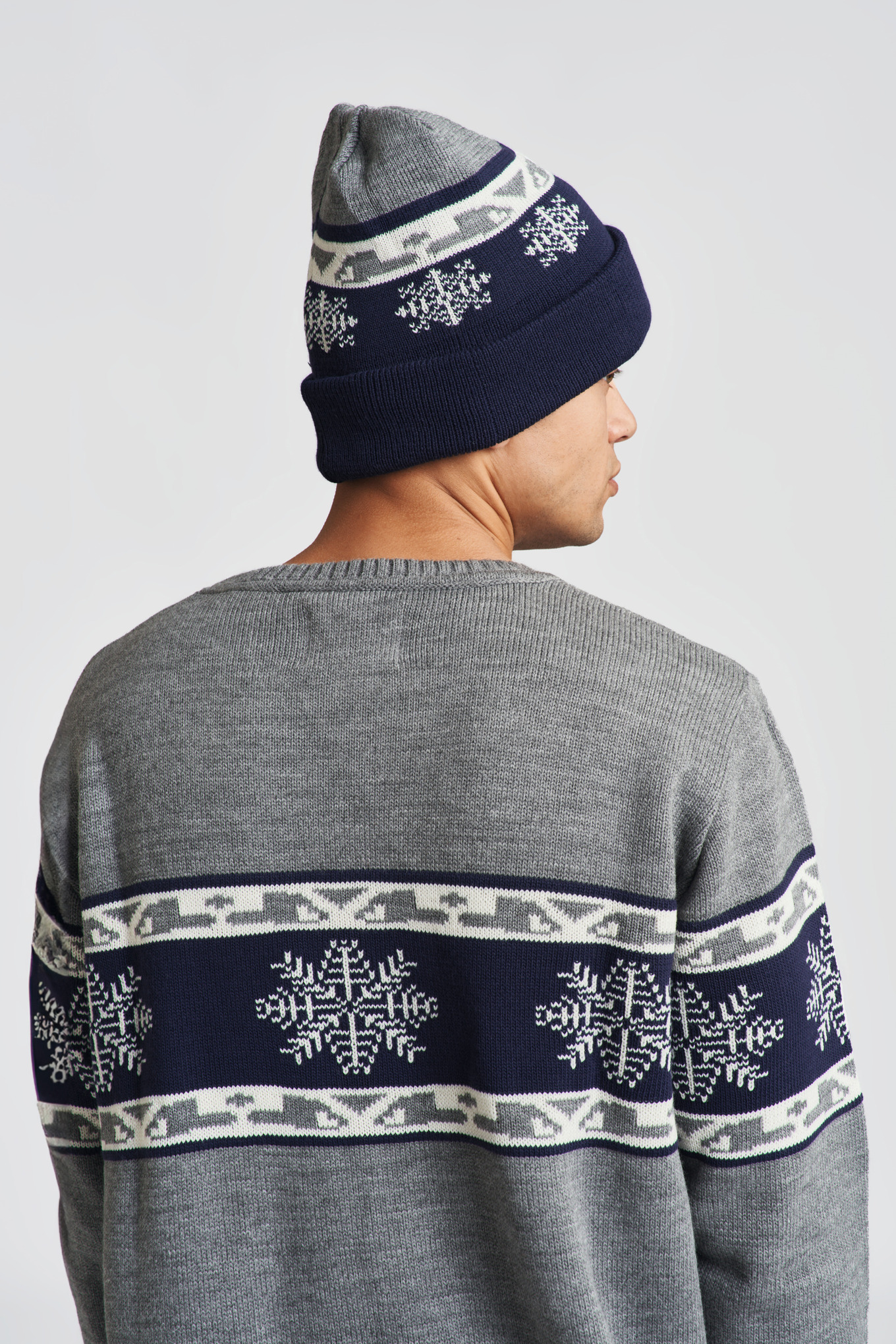 Beanie WINTER SEASON 23 Blau/Grau