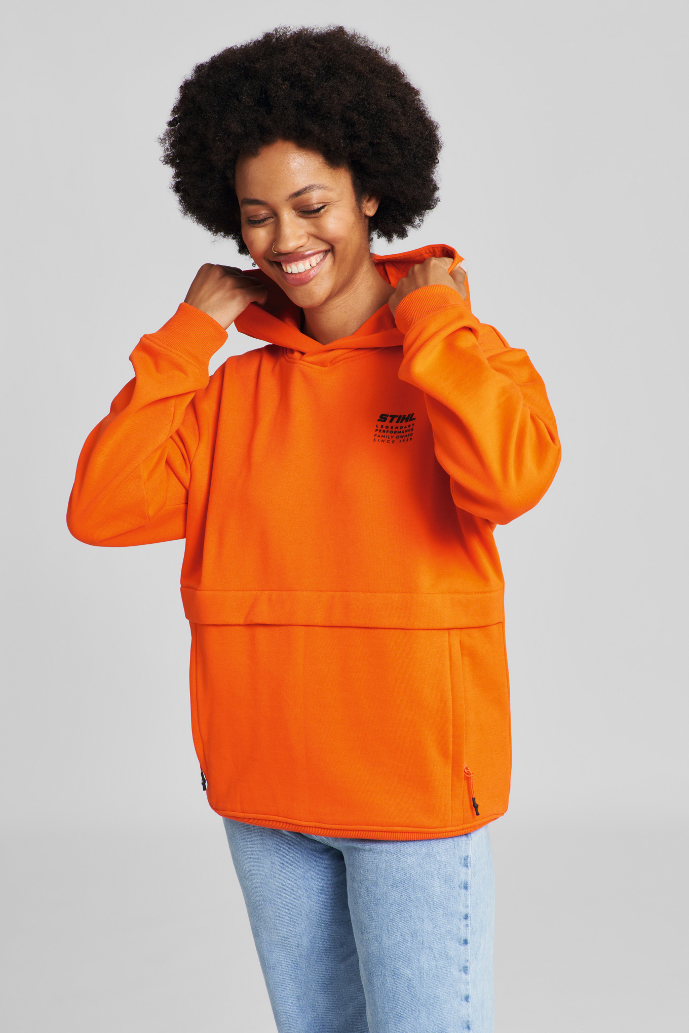 Hoodie LEGENDARY Orange