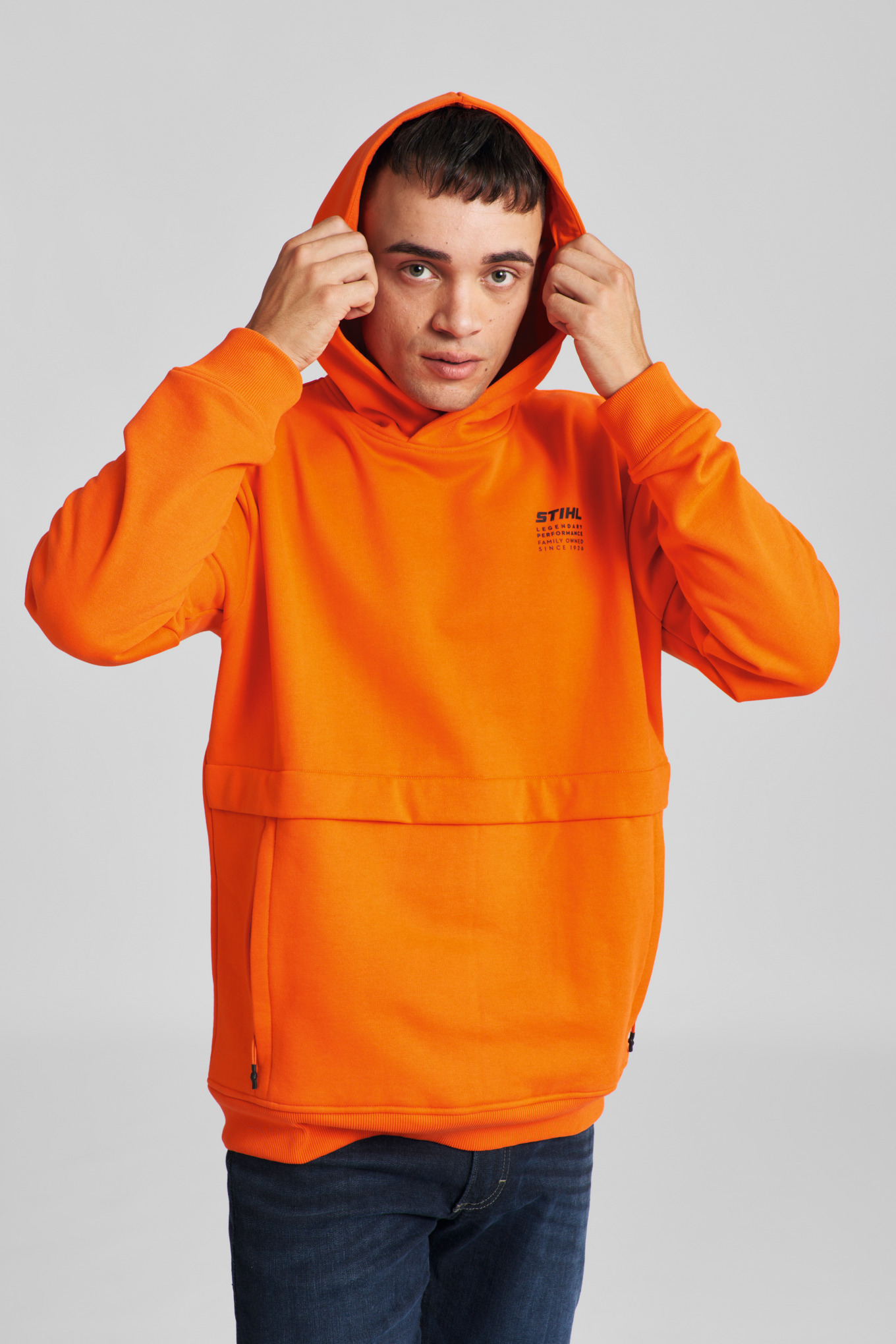 Hoodie LEGENDARY Orange