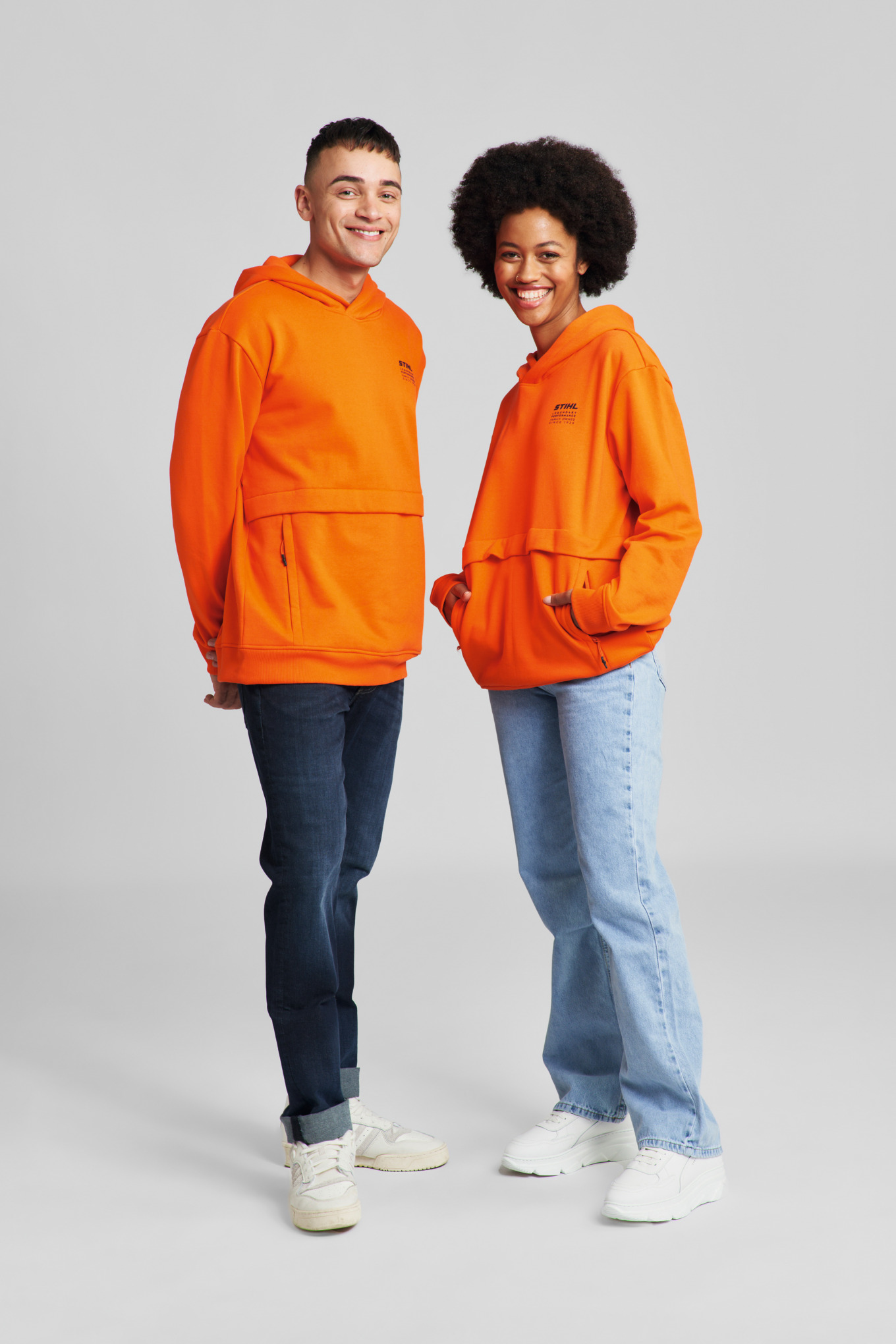 Hoodie LEGENDARY Orange