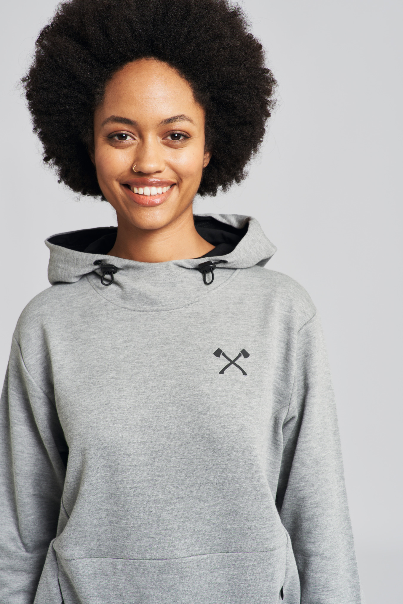 Hoodie LOGO TIMBERSPORTS® Grau