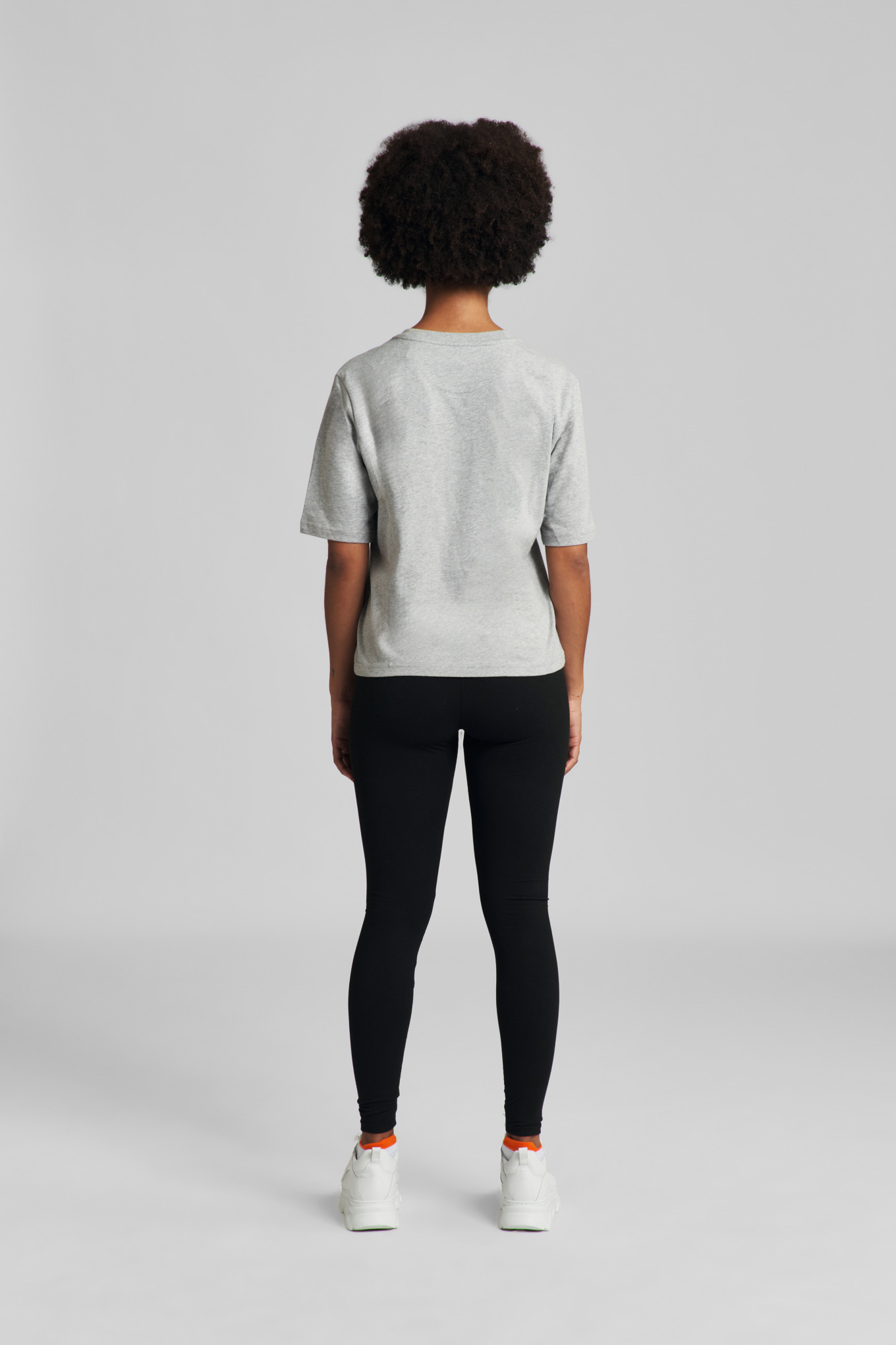 T-Shirt Damen SUSTAINABLE BOXY Grau