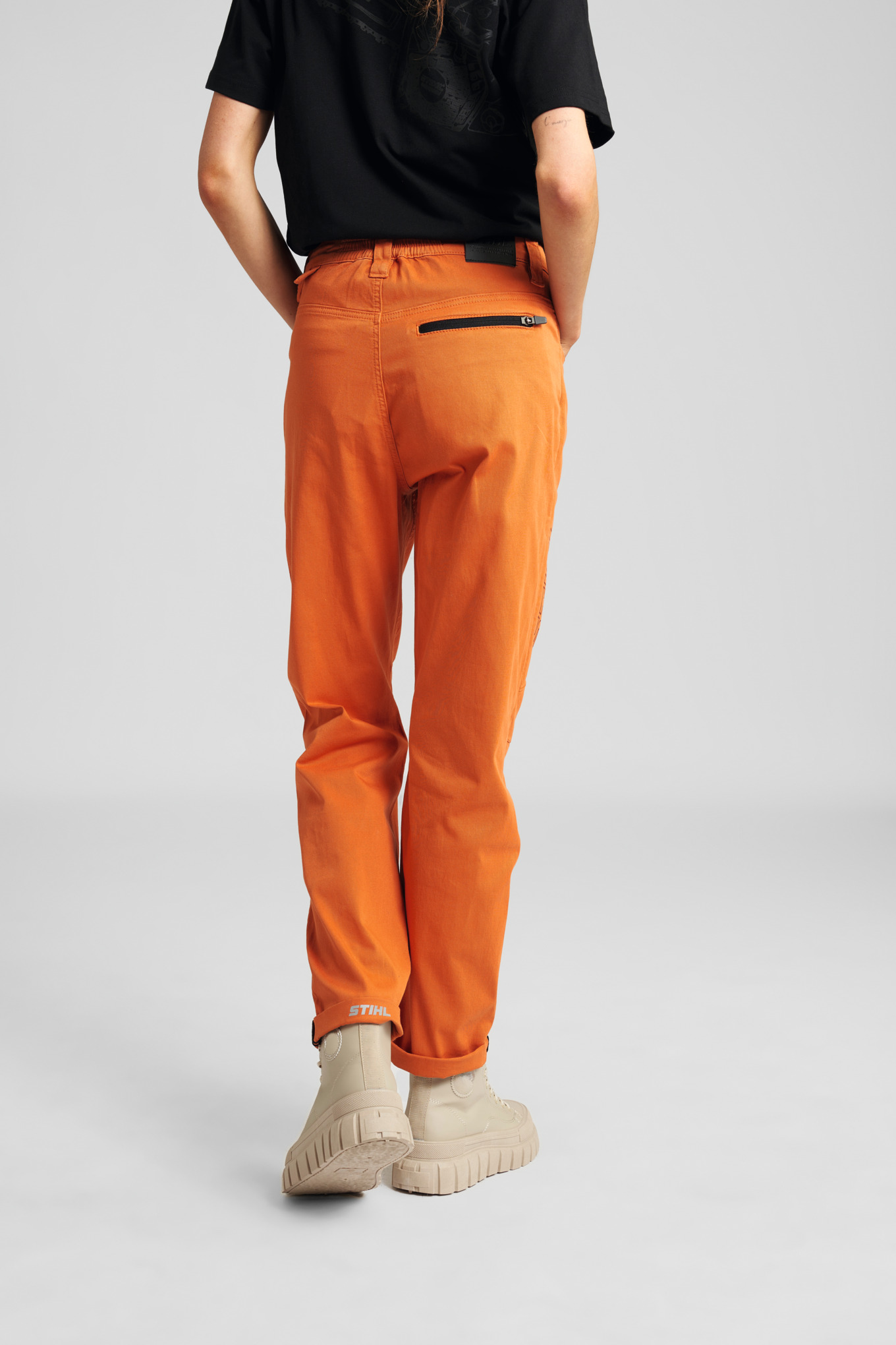 Bundhose Damen CASUAL Orange