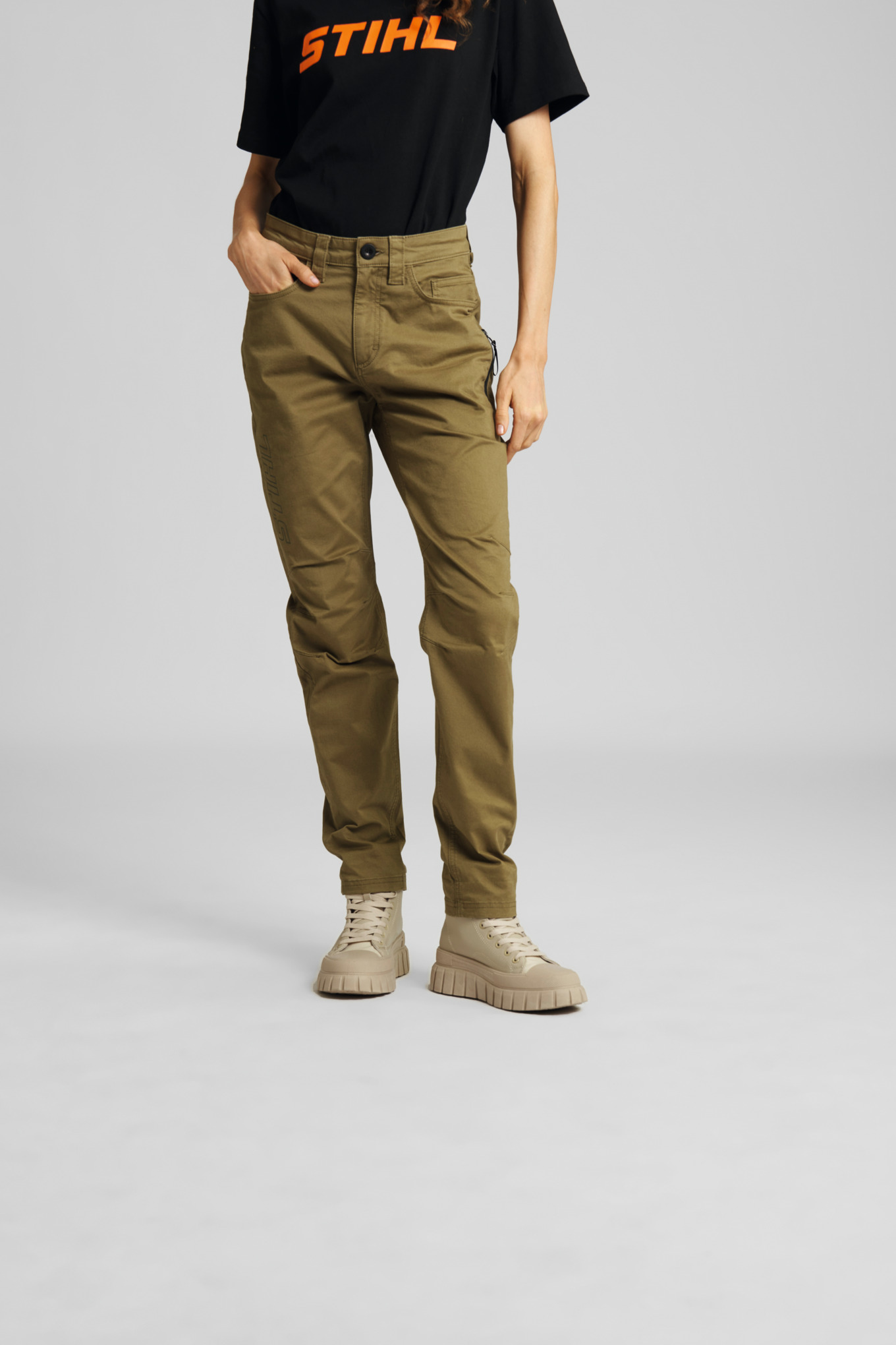 Bundhose Damen CASUAL Grün