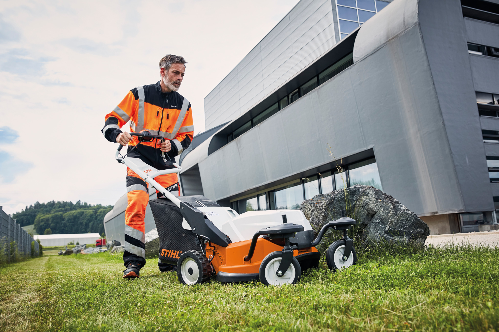 Akku-Rasenmäher RMA 765 V, ohne Akku und Ladegerät