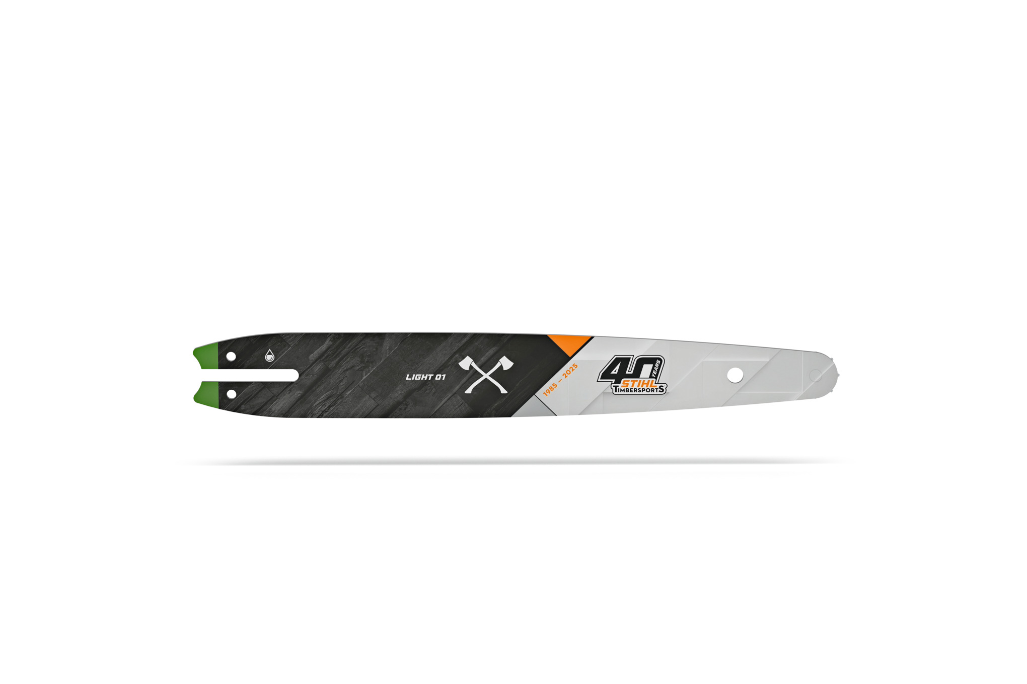 Light 01, 1/4", 1,1 mm, 40 Jahre STIHL TIMBERSPORTS®, Jubiläumsdesign, Schienenanschluss 3005