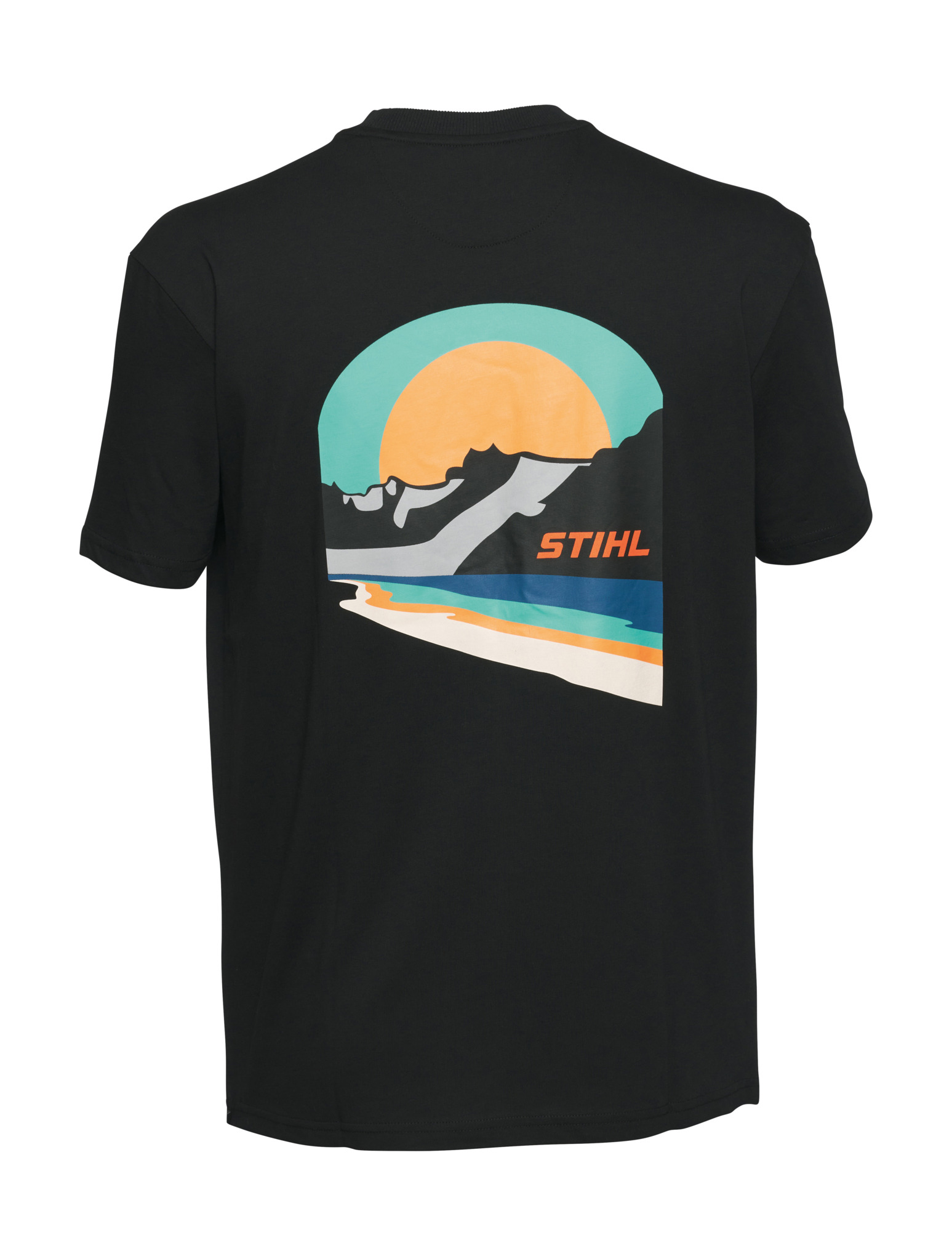 T-Shirt SUNSET BLACK