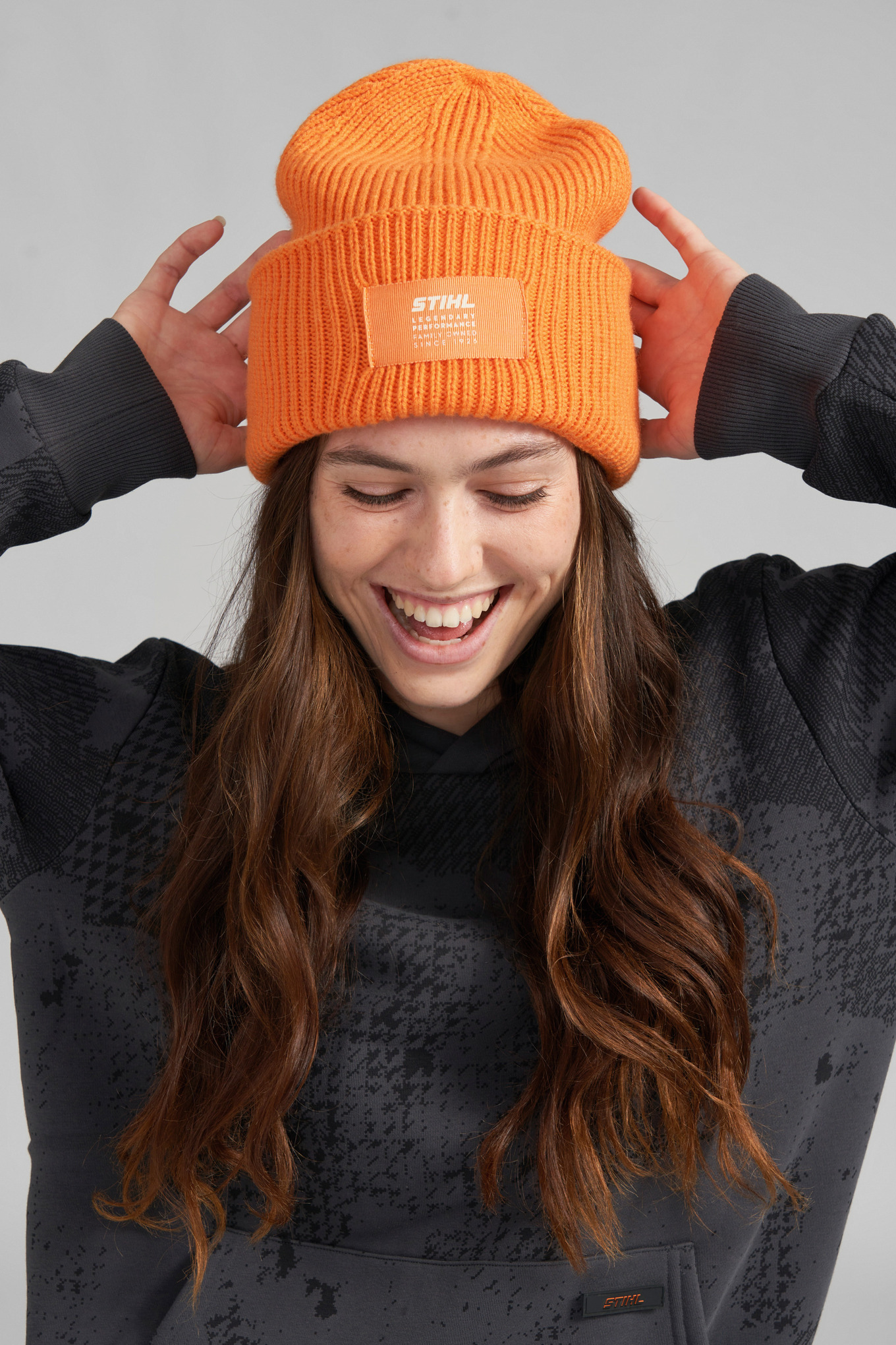 Beanie OVERSIZED ORANGE