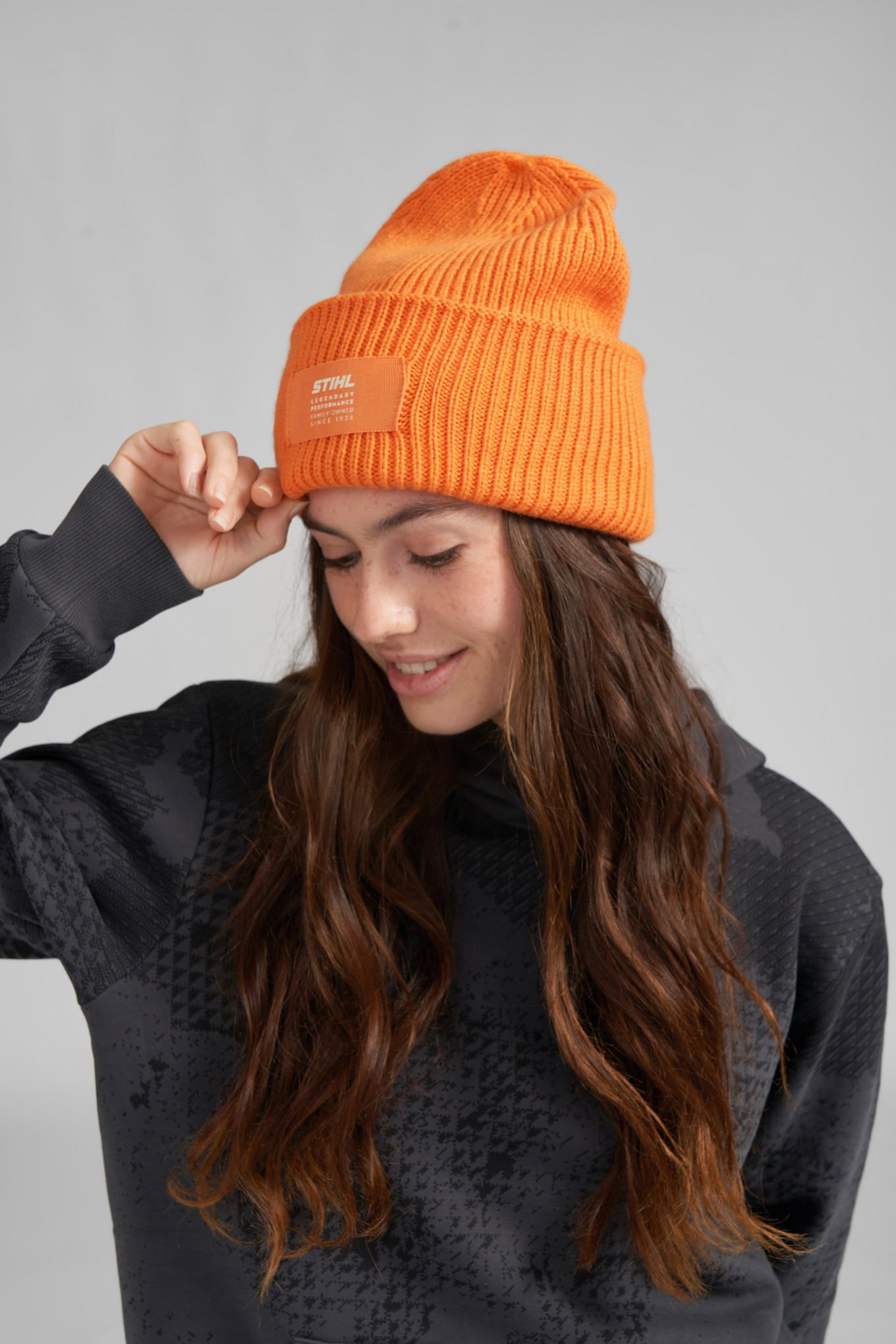 Beanie OVERSIZED ORANGE