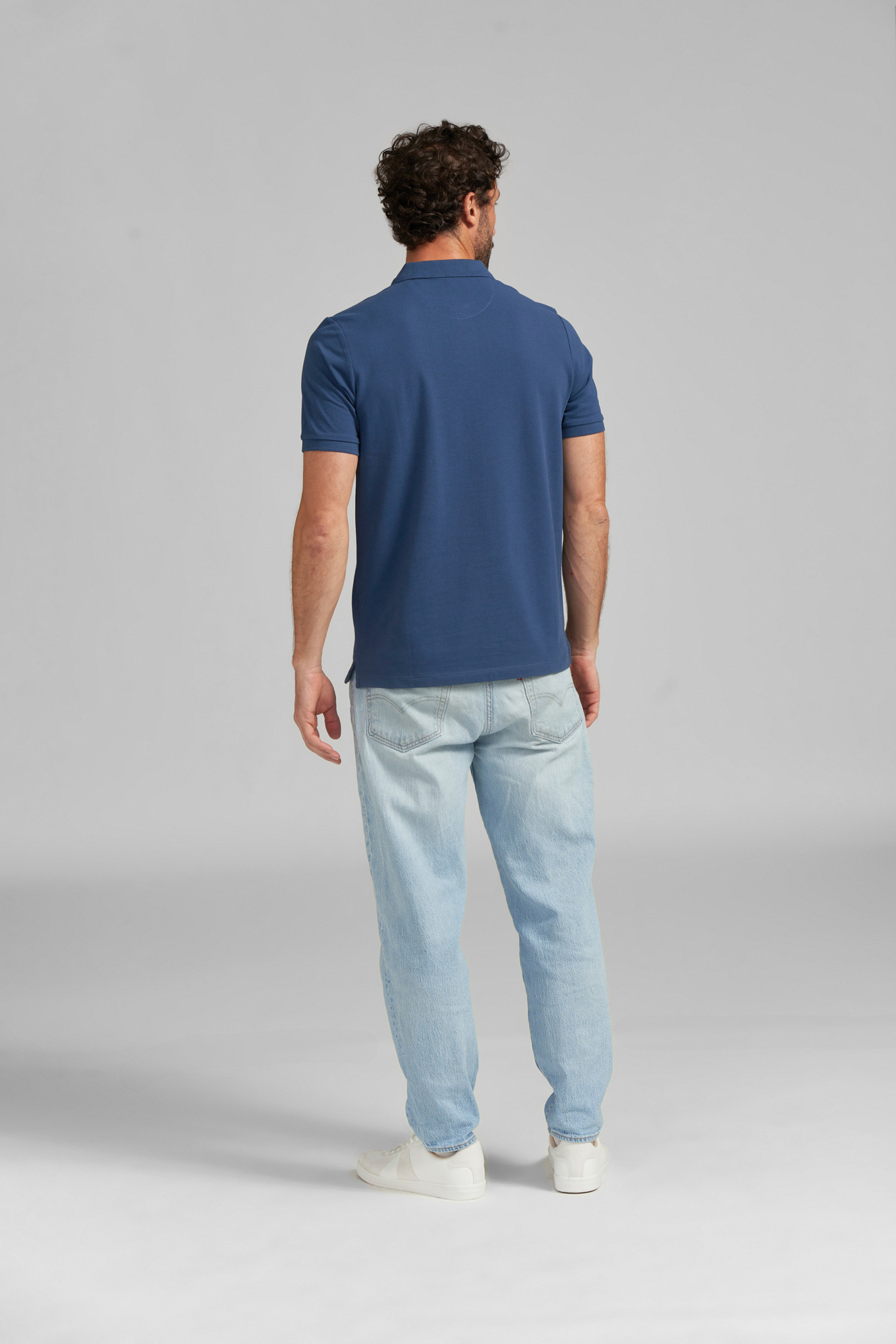 Poloshirt BASIC BLUE