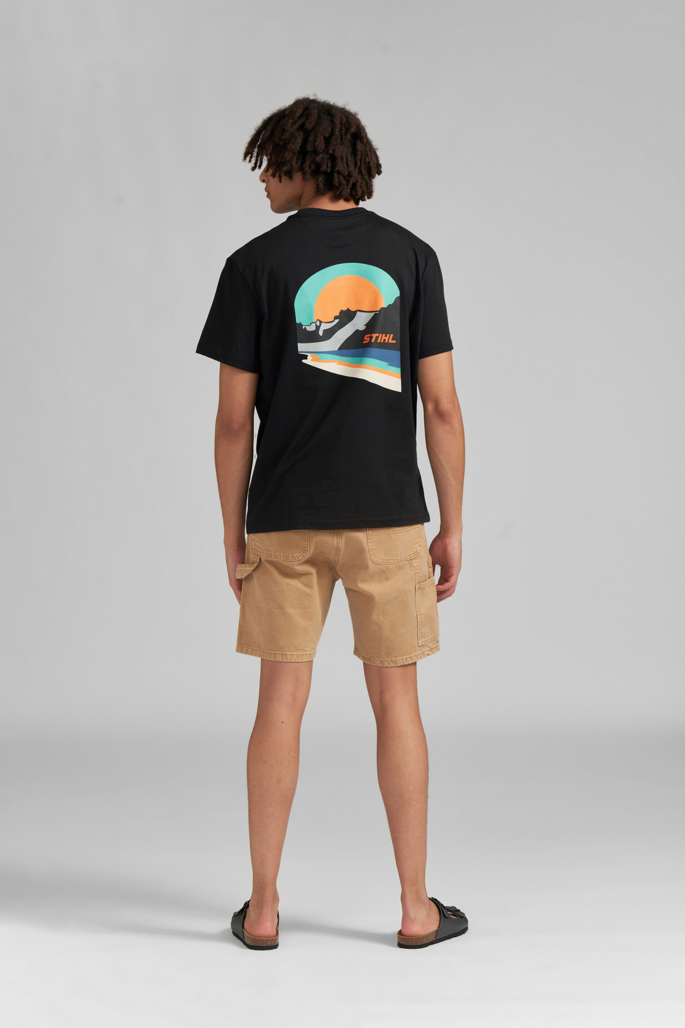 T-Shirt SUNSET BLACK