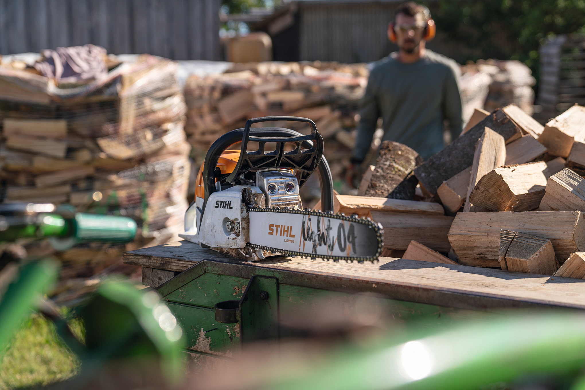 Stihl 026 startet und geht aus - Teil 1 