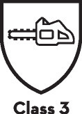 SCHNITTSCHUTZKLASSE 3 FÜR MOTORSÄGEN