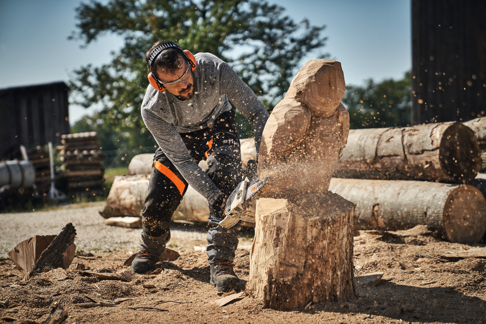 MS 194 C-E Carving Benzin-Carvingsäge kaufen