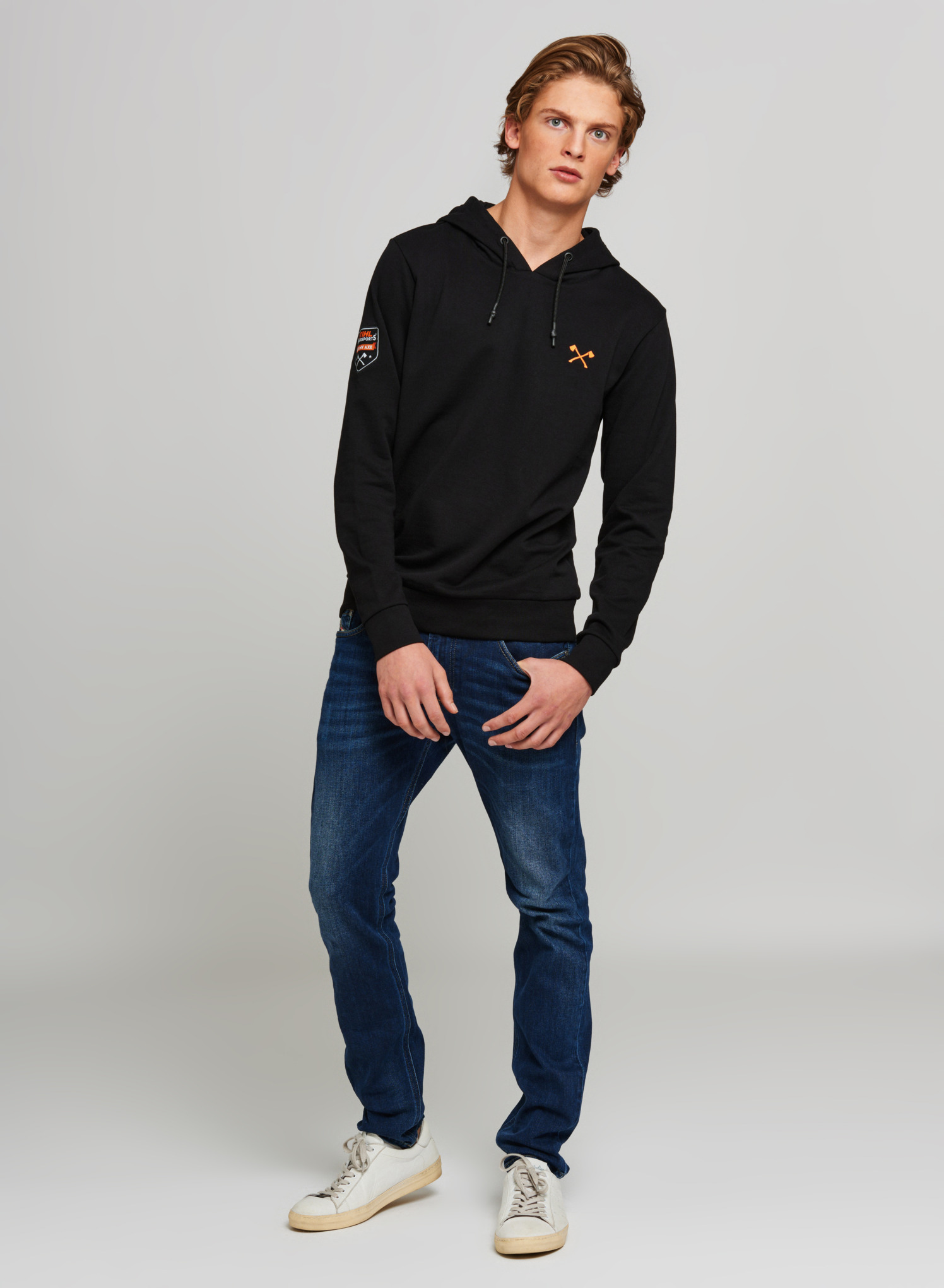 Hoodie SMALL AXE schwarz