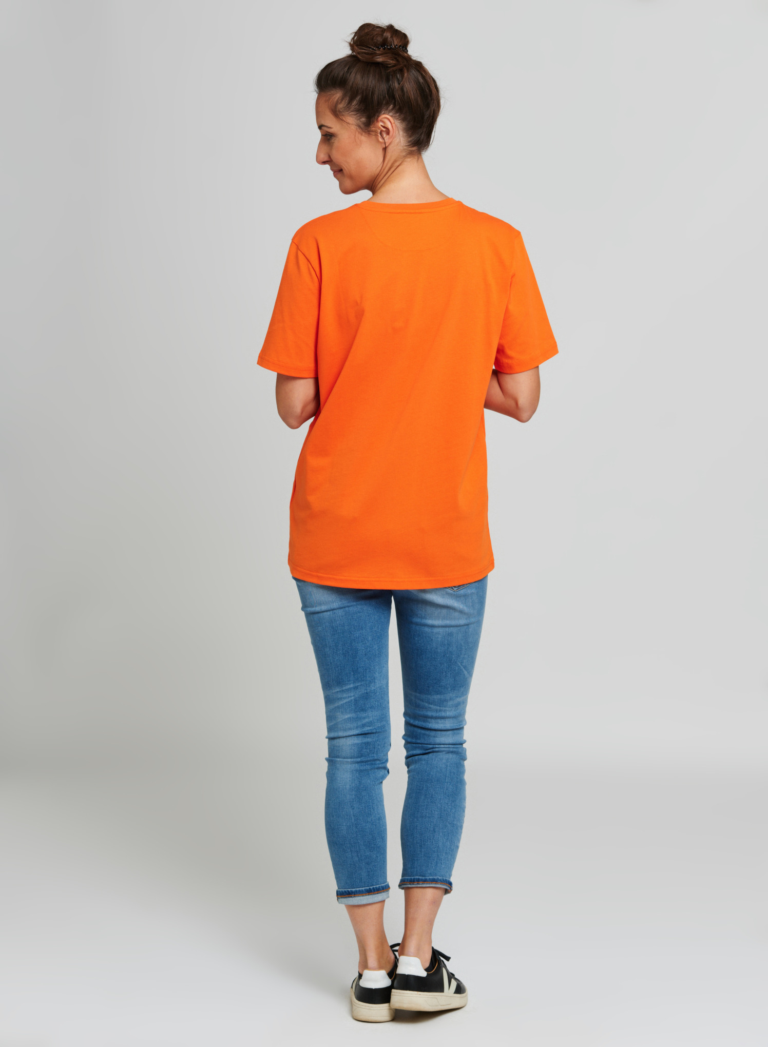 T-Shirt LOGO-CIRCLE orange