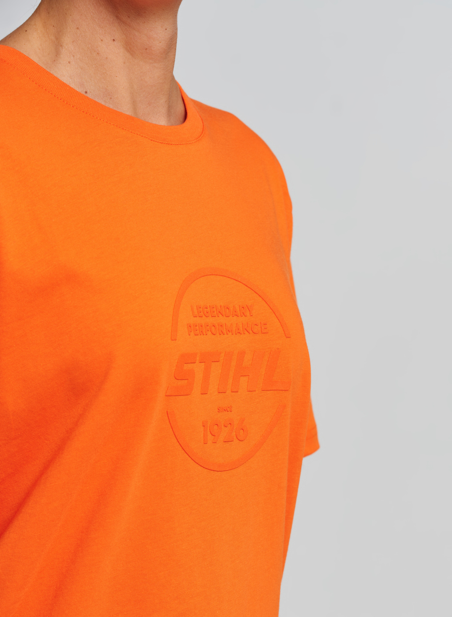 T-Shirt LOGO-CIRCLE orange