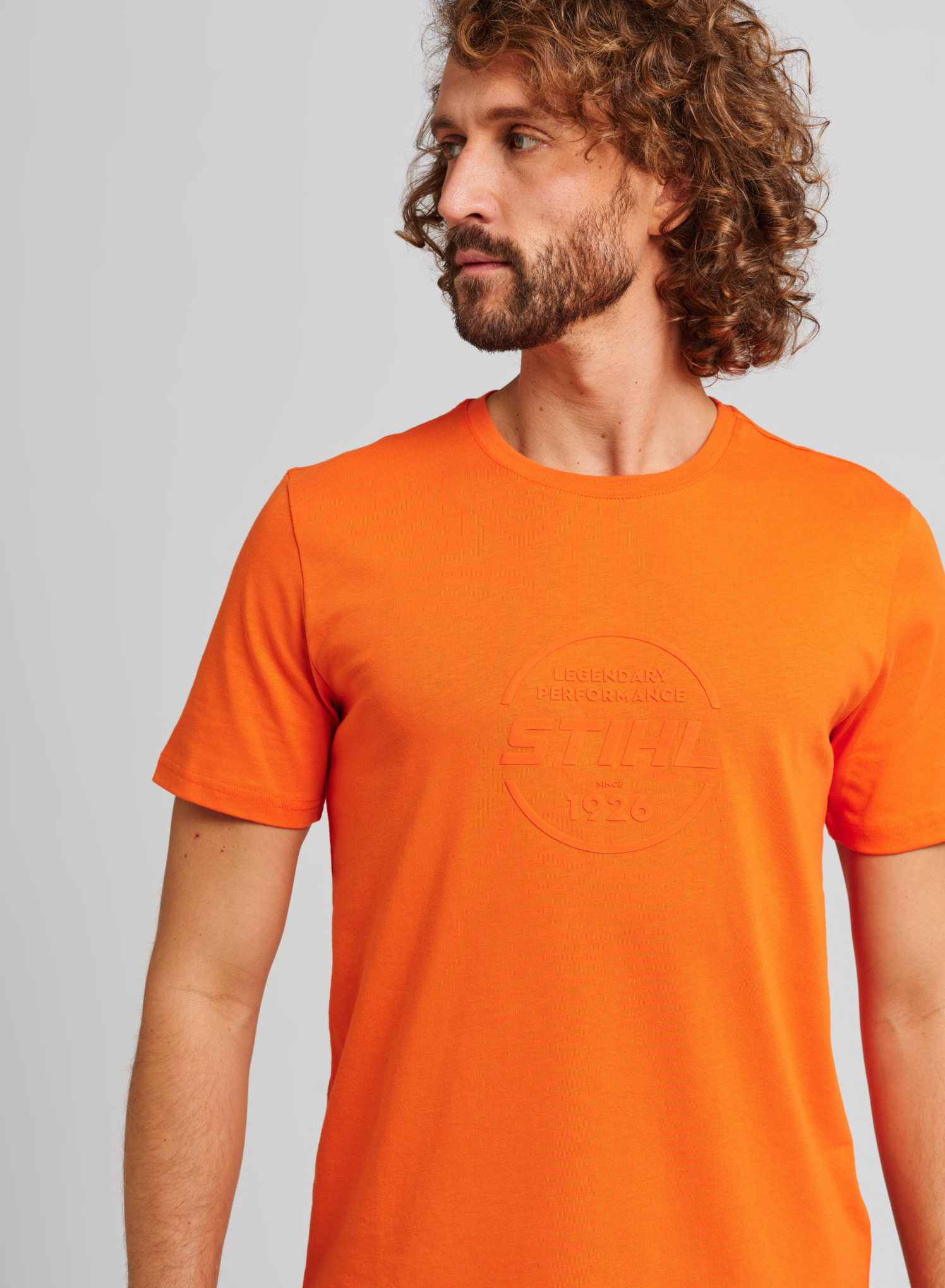 T-Shirt LOGO-CIRCLE orange