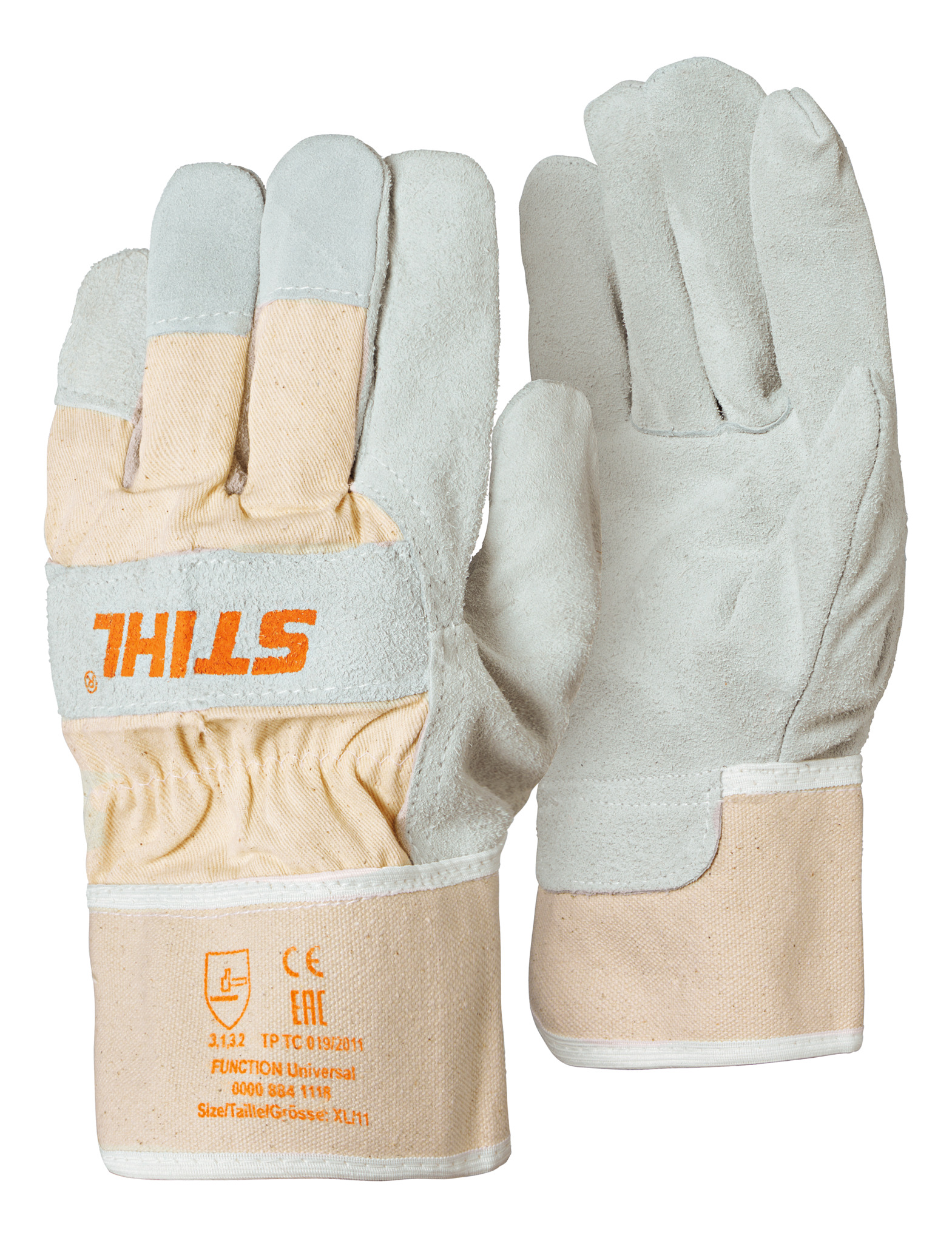 Stihl FUNCTION PROTECT Handschuhe Lederbesatz + Schnittschutz Gr. XL -  AMEISENGARTEN