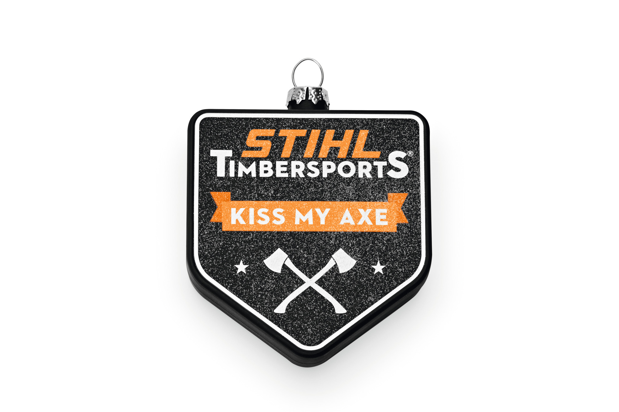 Weihnachtsbaumkugel KISS MY AXE