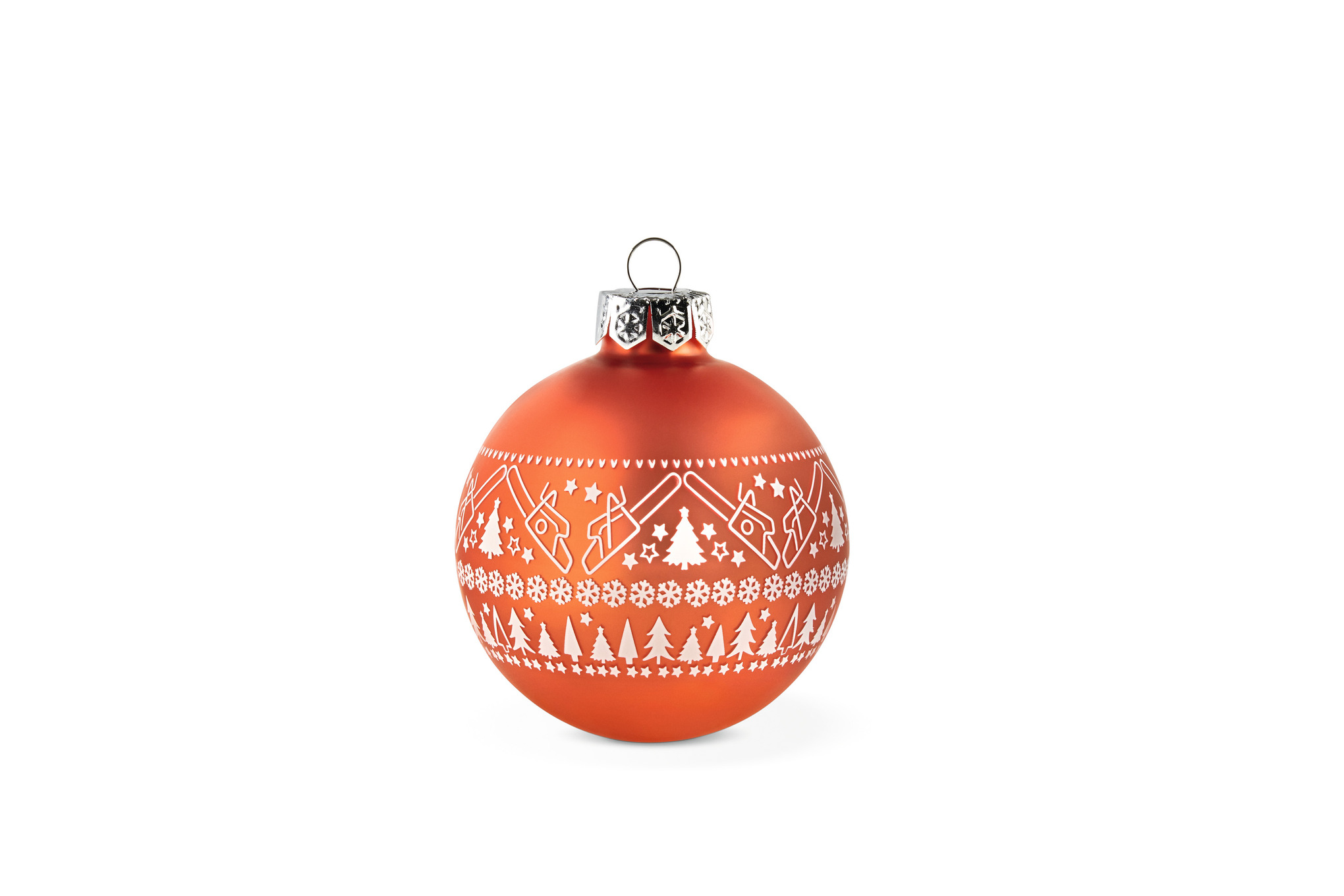 Weihnachtsbaumkugel 4er Set ICON