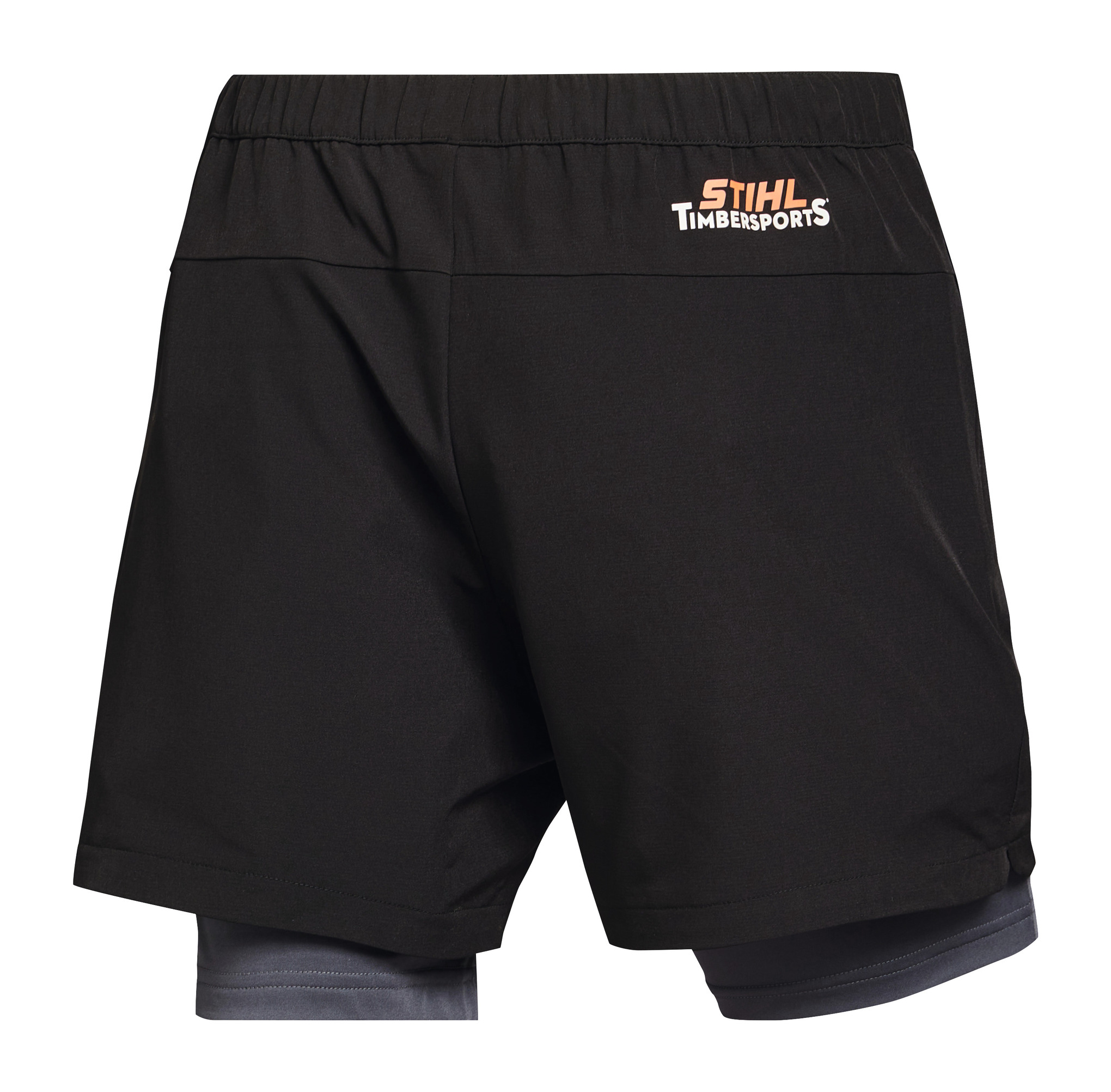 Shorts ATHLETIC LAYER Schwarz / Grau