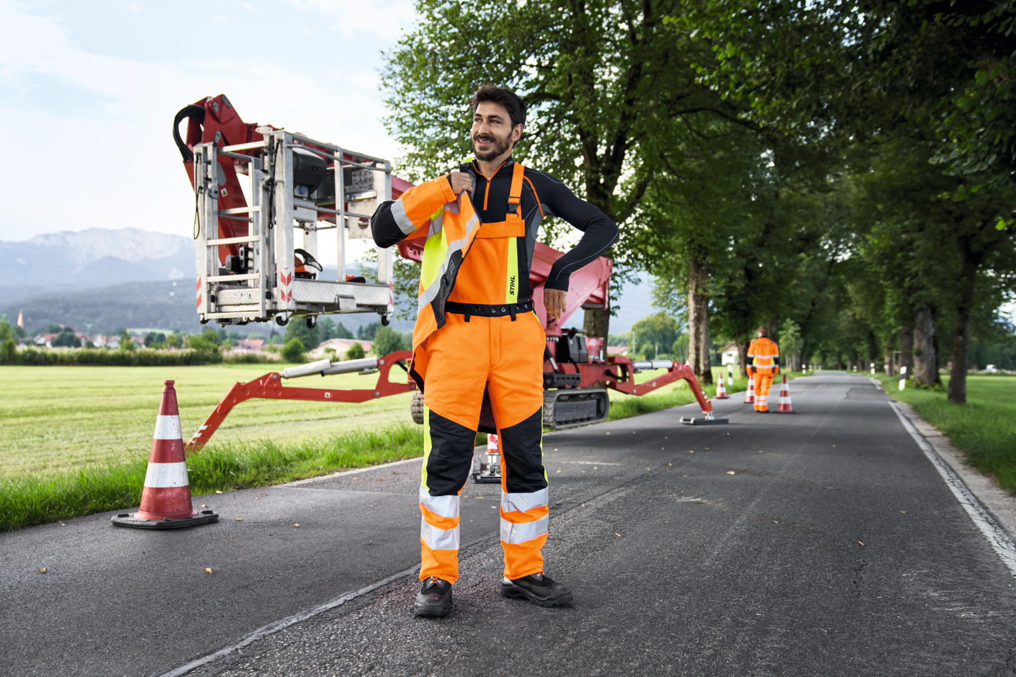 Schnitt- und Warnschutzhose Protect MS