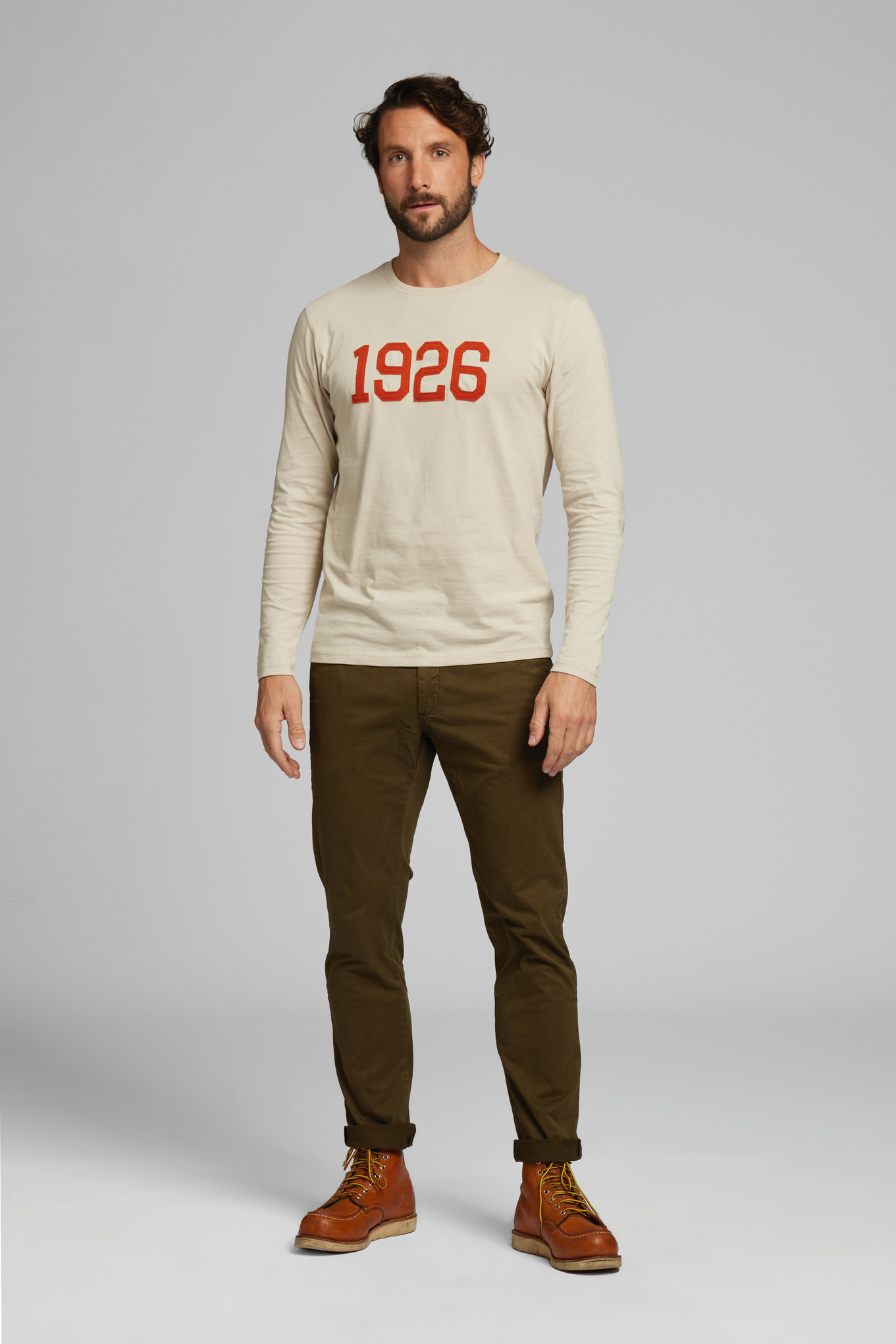 Langarmshirt 1926 HERITAGE Beige