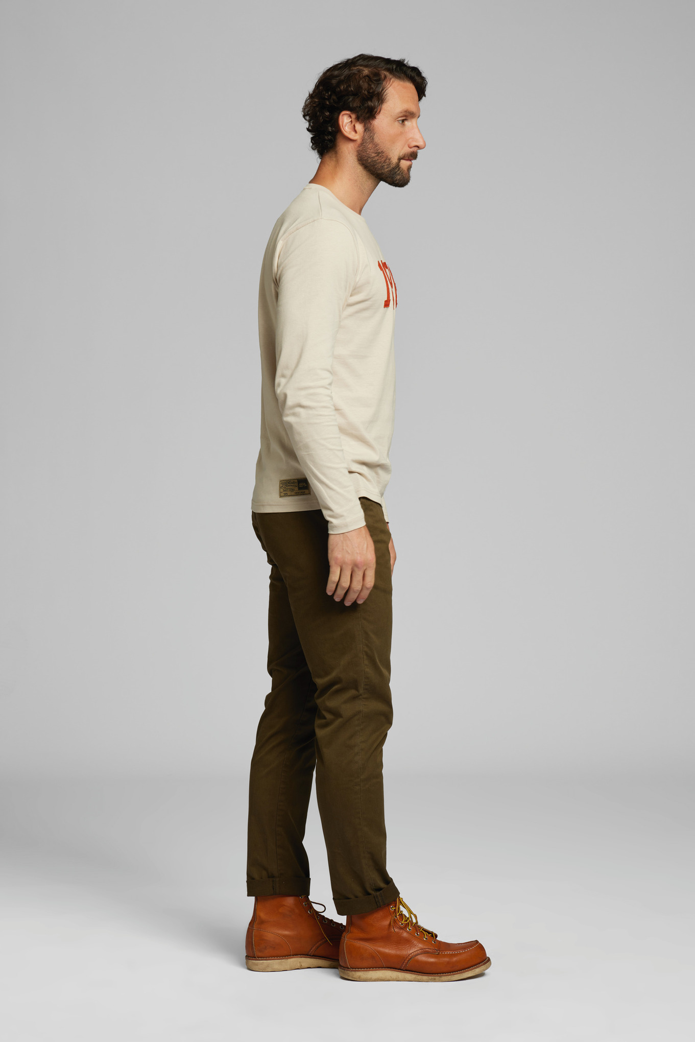 Langarmshirt 1926 HERITAGE Beige