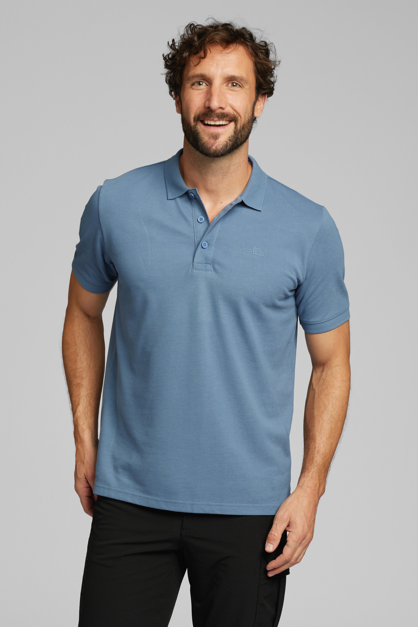 Poloshirt ICON BLUE Blau