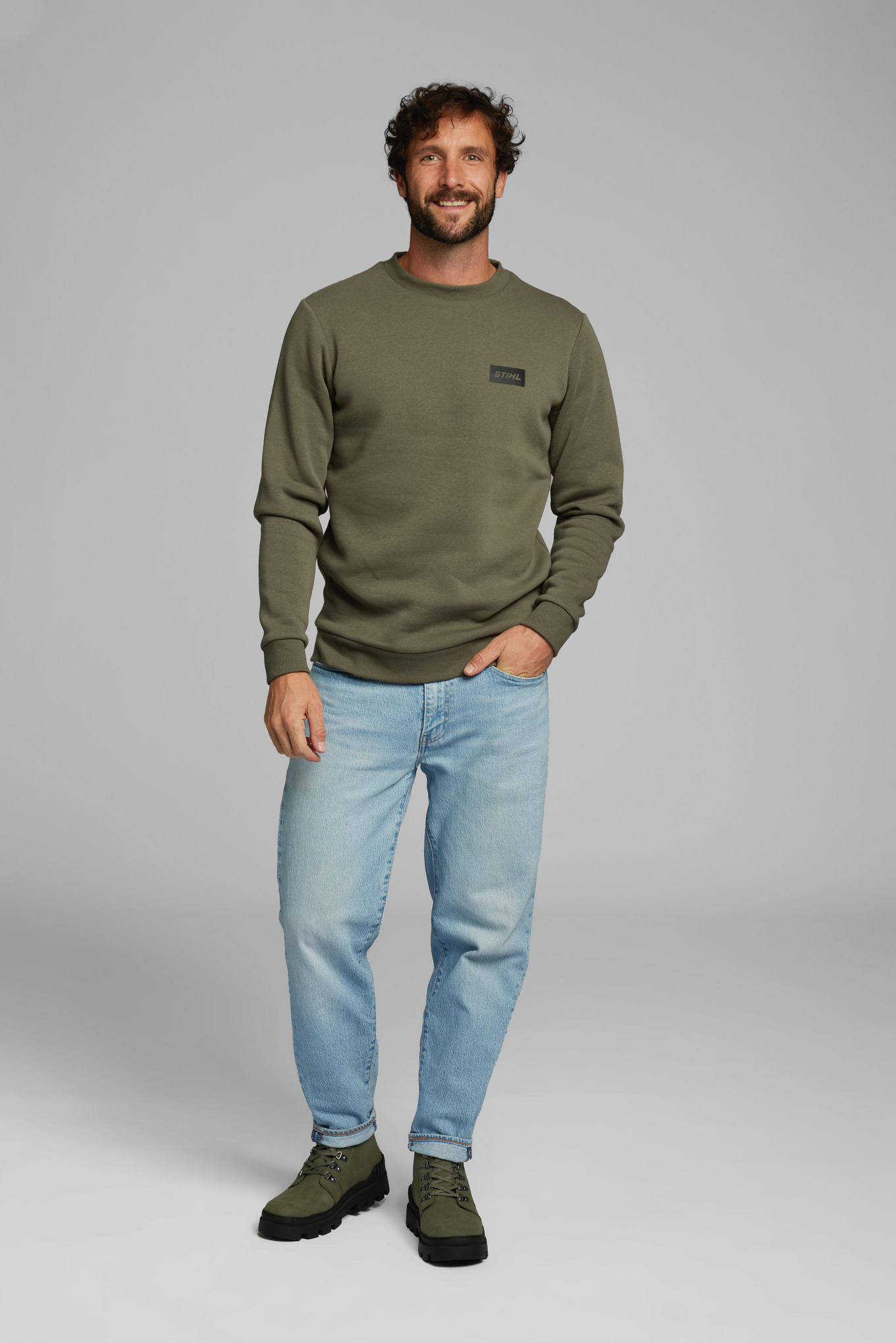Sweatshirt LOGO SMALL Grün
