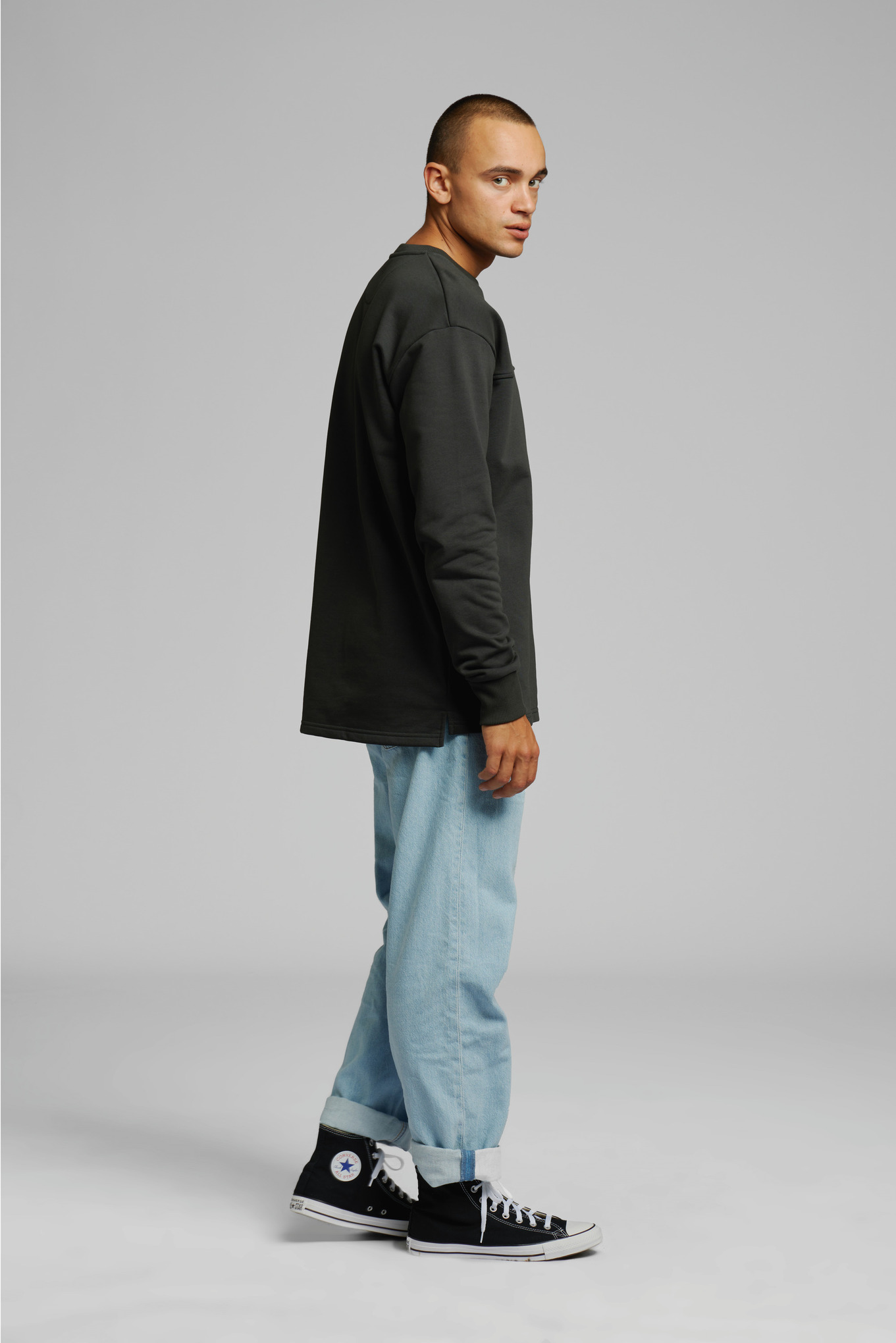 Sweatshirt SMALL AXE Grau