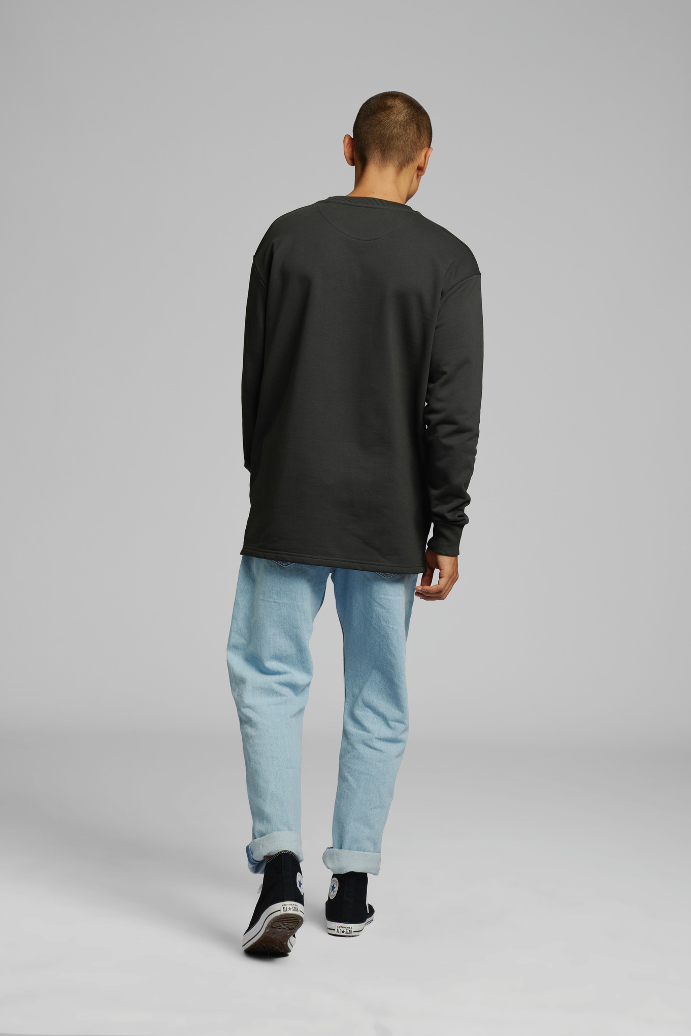 Sweatshirt SMALL AXE Grau