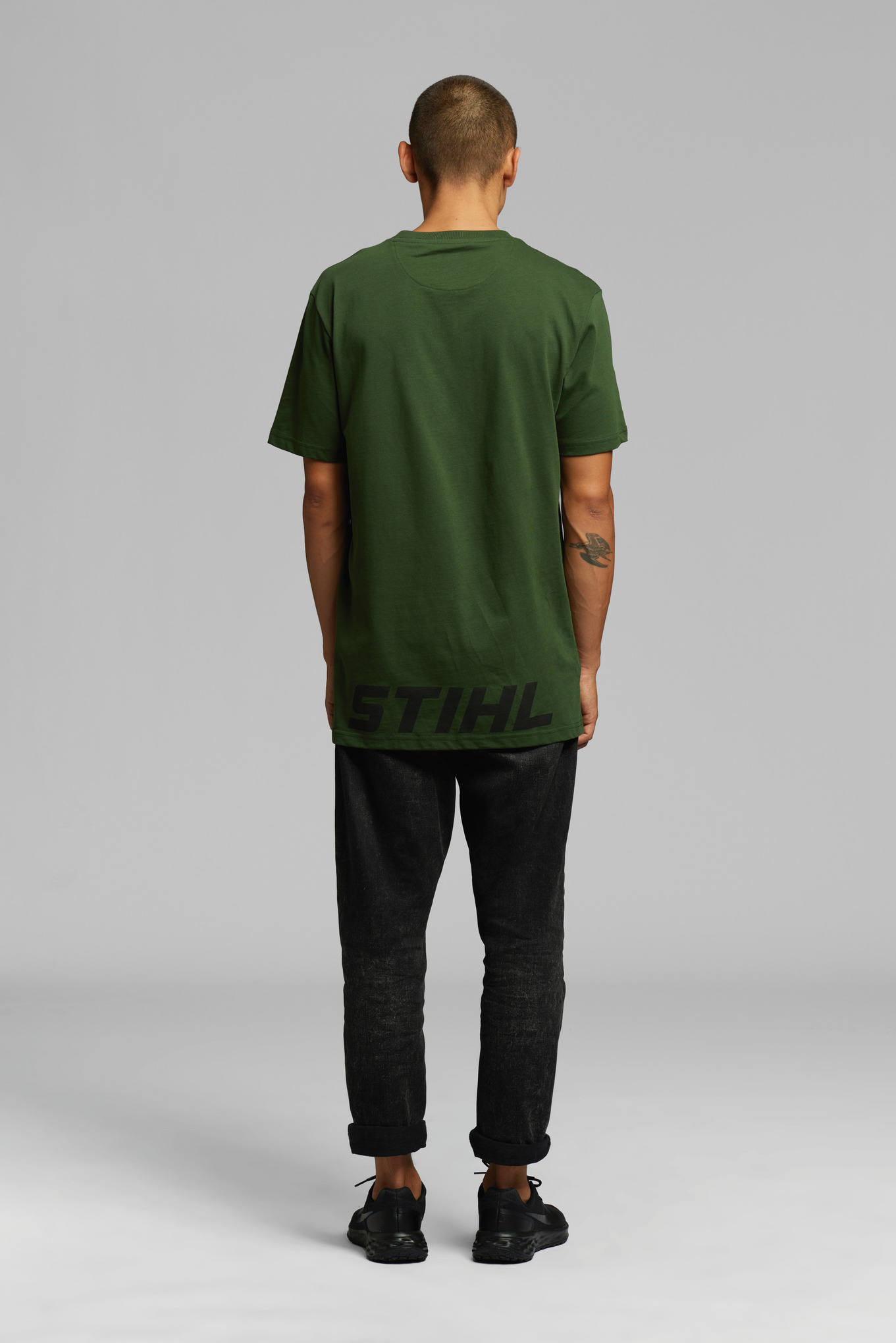 T-Shirt LOGO BACK Grün