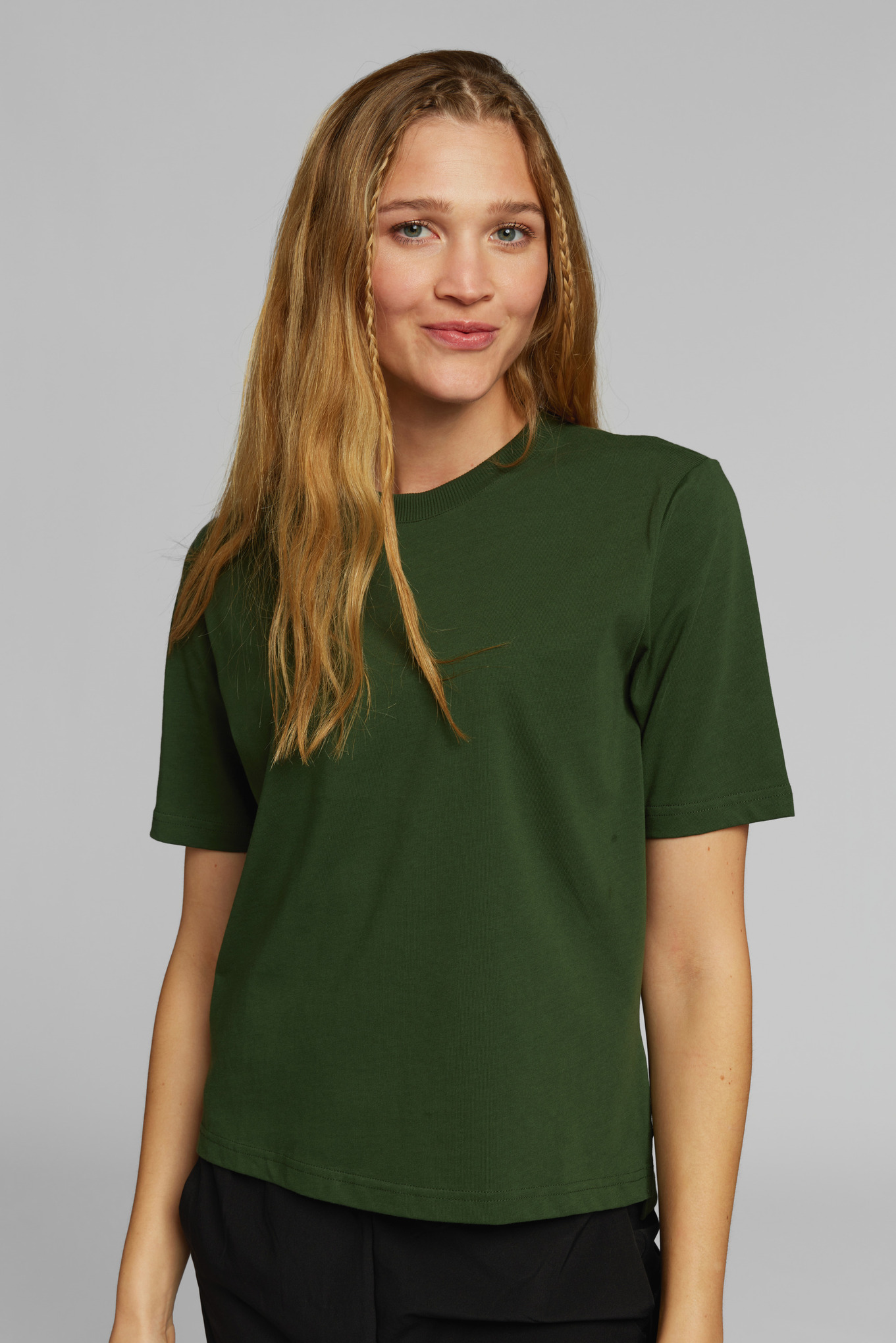 T-Shirt Damen LOGO BACK Grün