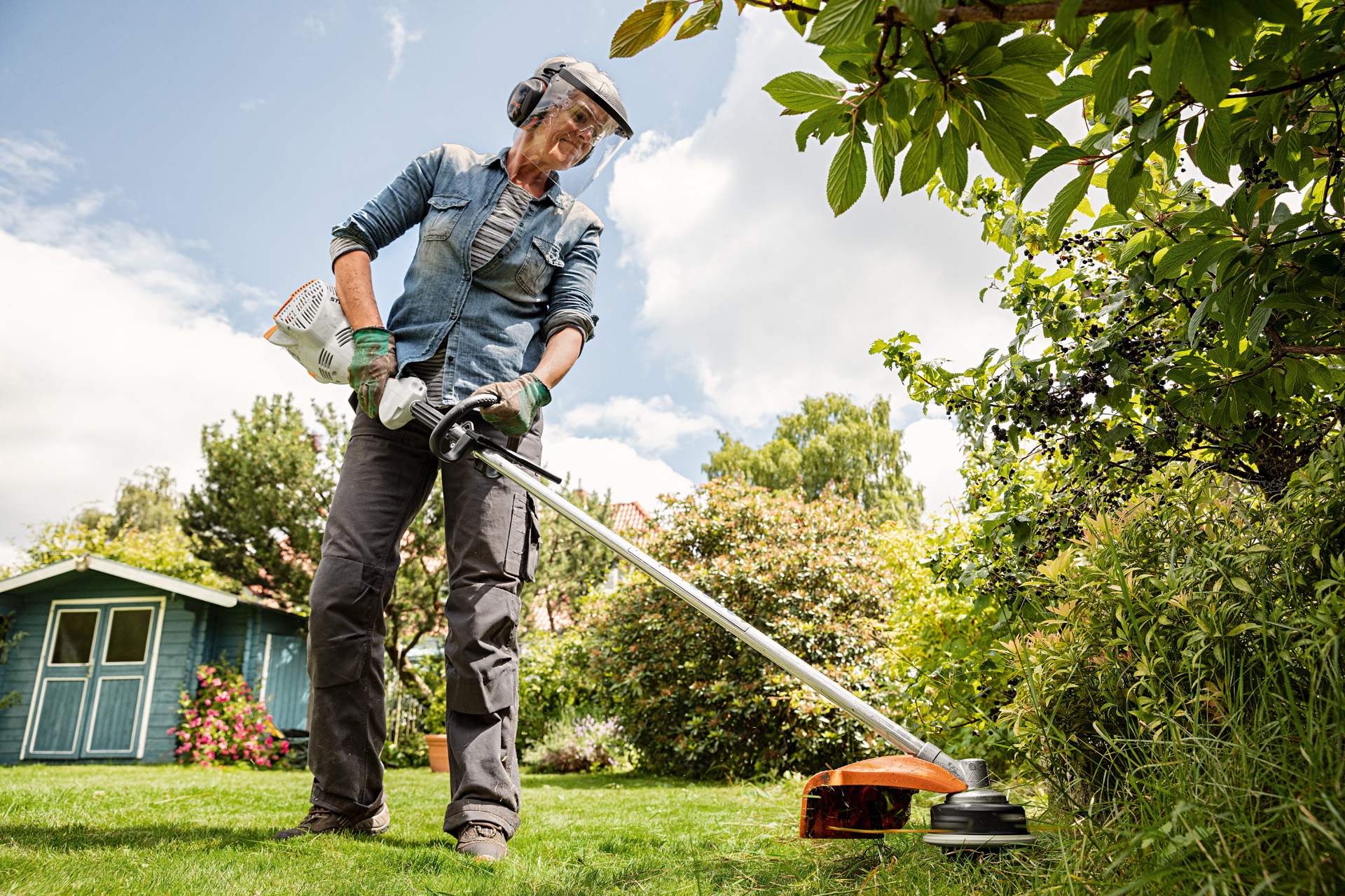 Mähfaden aufwickeln Wir zeigen Ihnen, wie STIHL