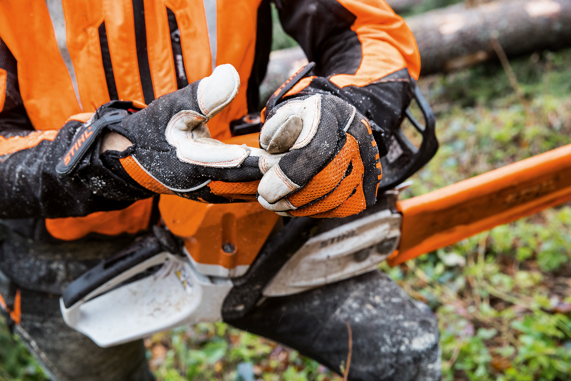 STIHL MS-Handschuhe Dynamic Protect Schnittschutzhandschuhe