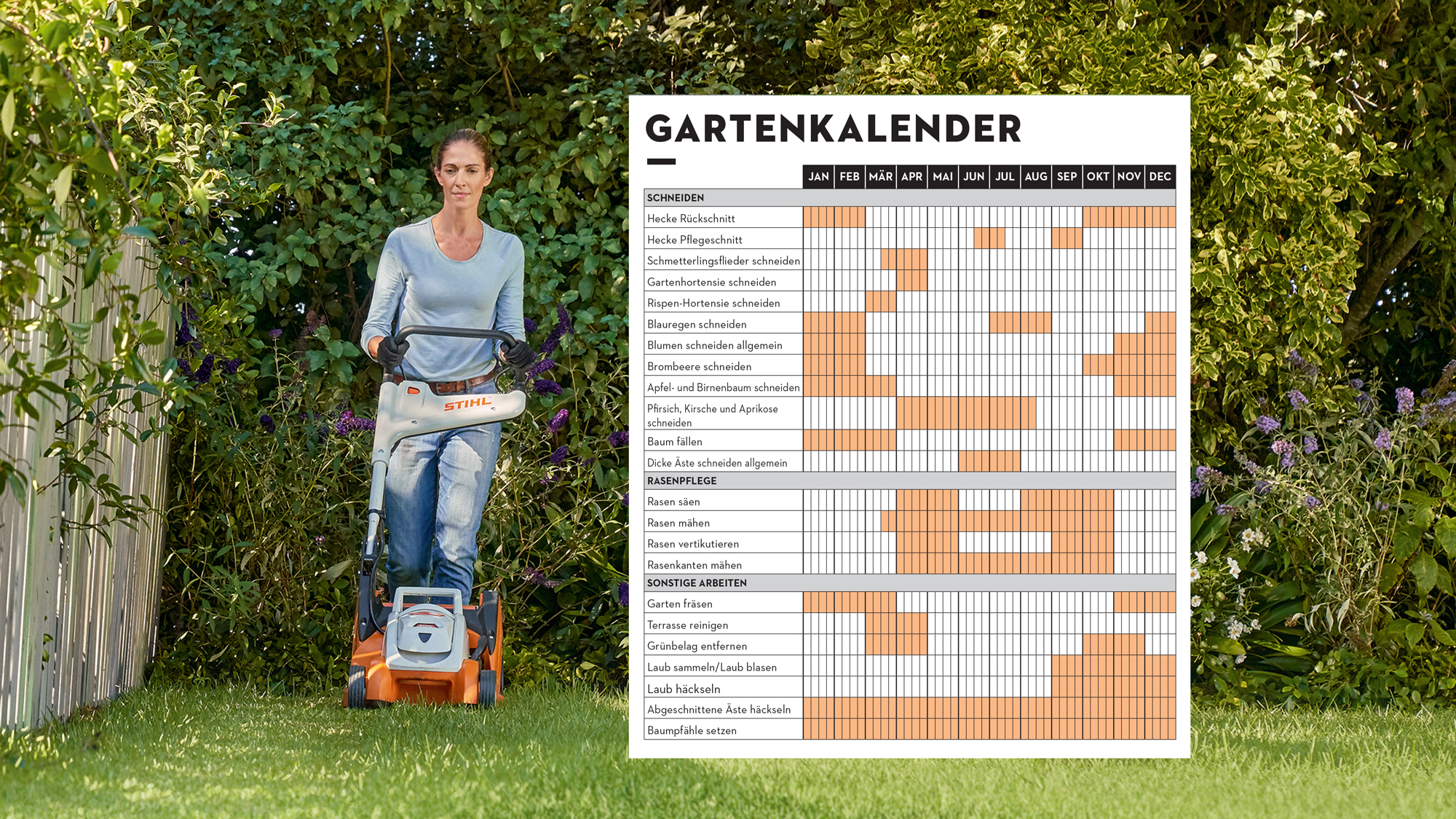 STIHL Gartenkalender