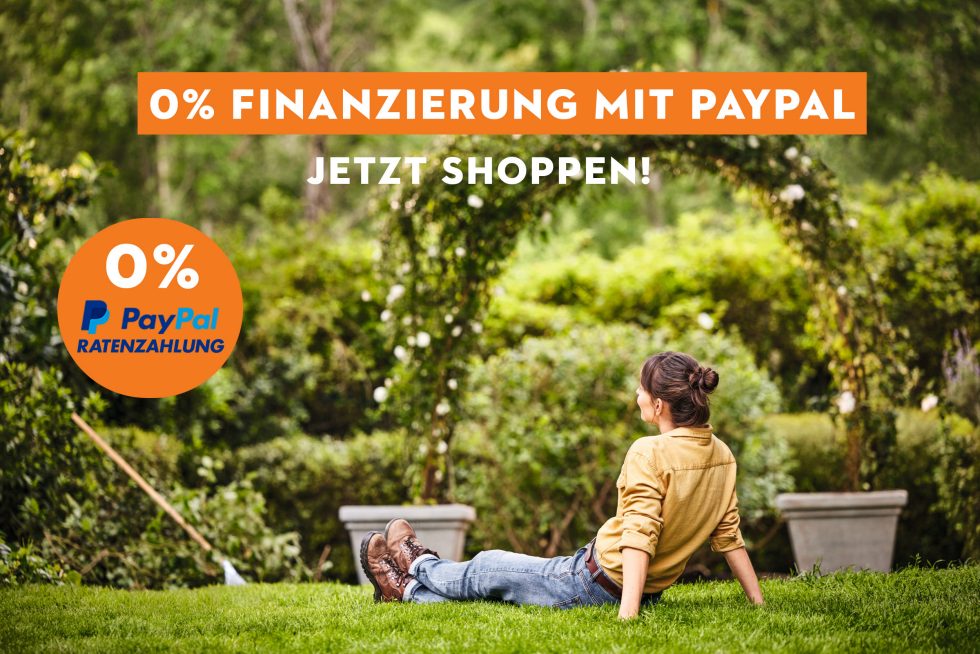 STIHL Produkte mit 0 % Finanzierung über PayPal sichern!