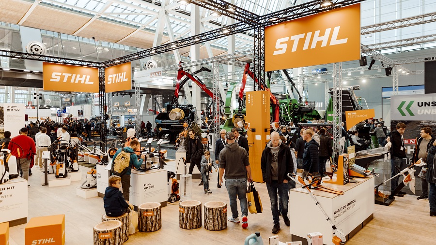 Messestand Agritechnica 2024